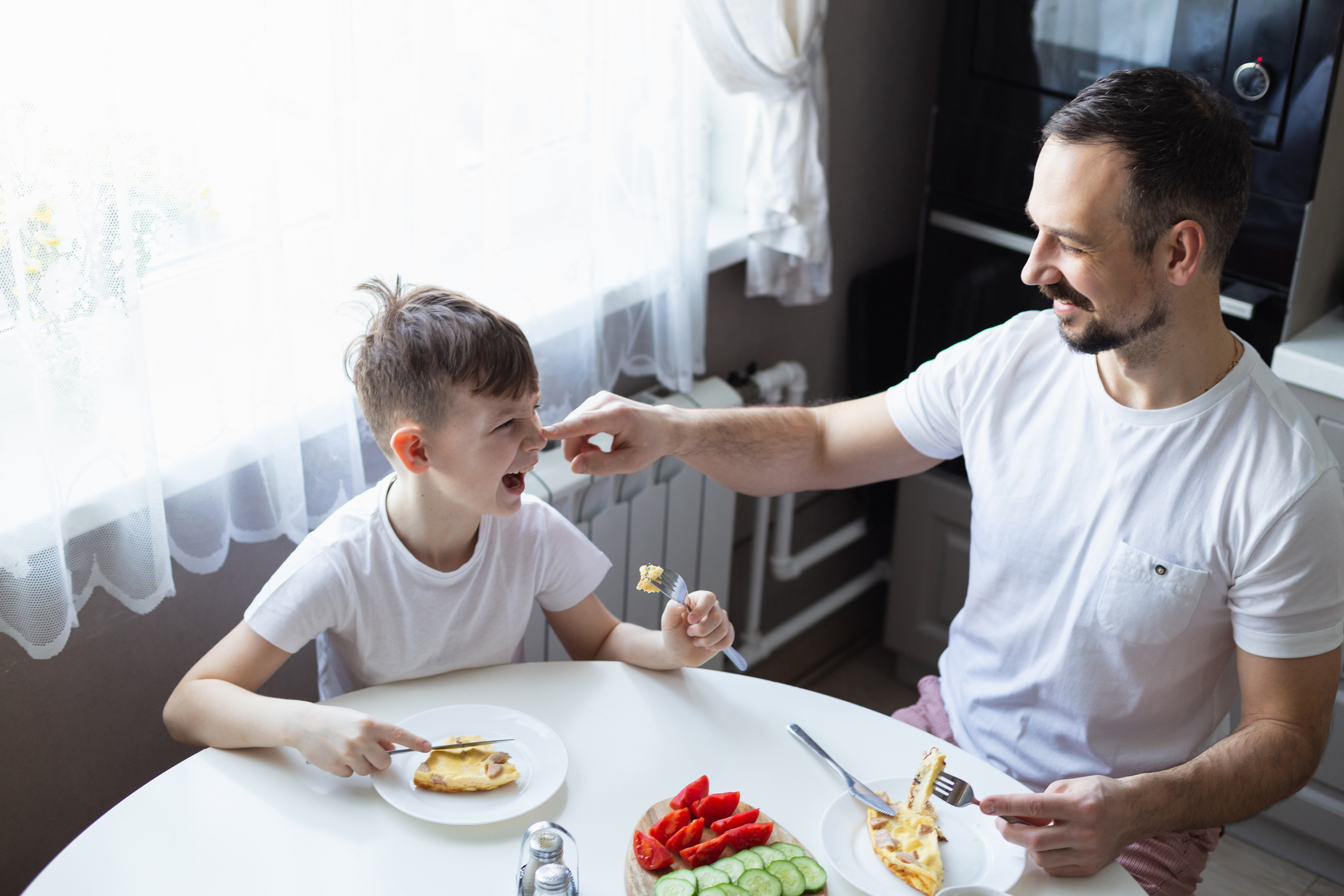Папа и сын. Семейный, детский и рекламный фотограф в Москве Ольга Сухачева
