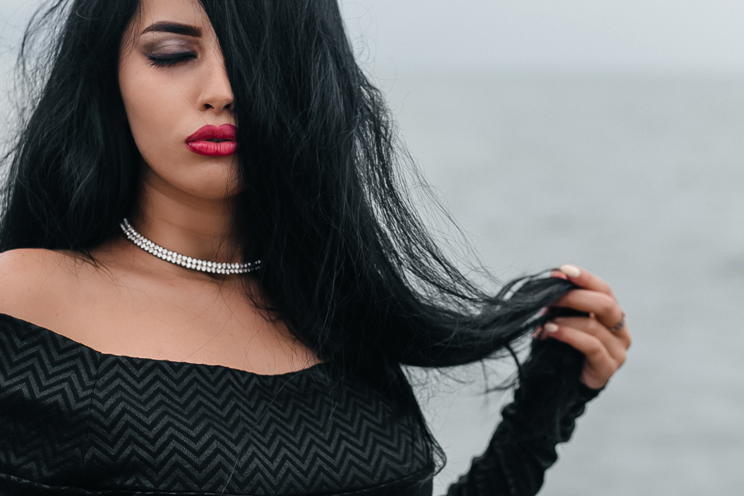 ТОТАЛ БЛЭК. Ева Демидова. Спортсмен по конкуру в Санкт-Петербуре