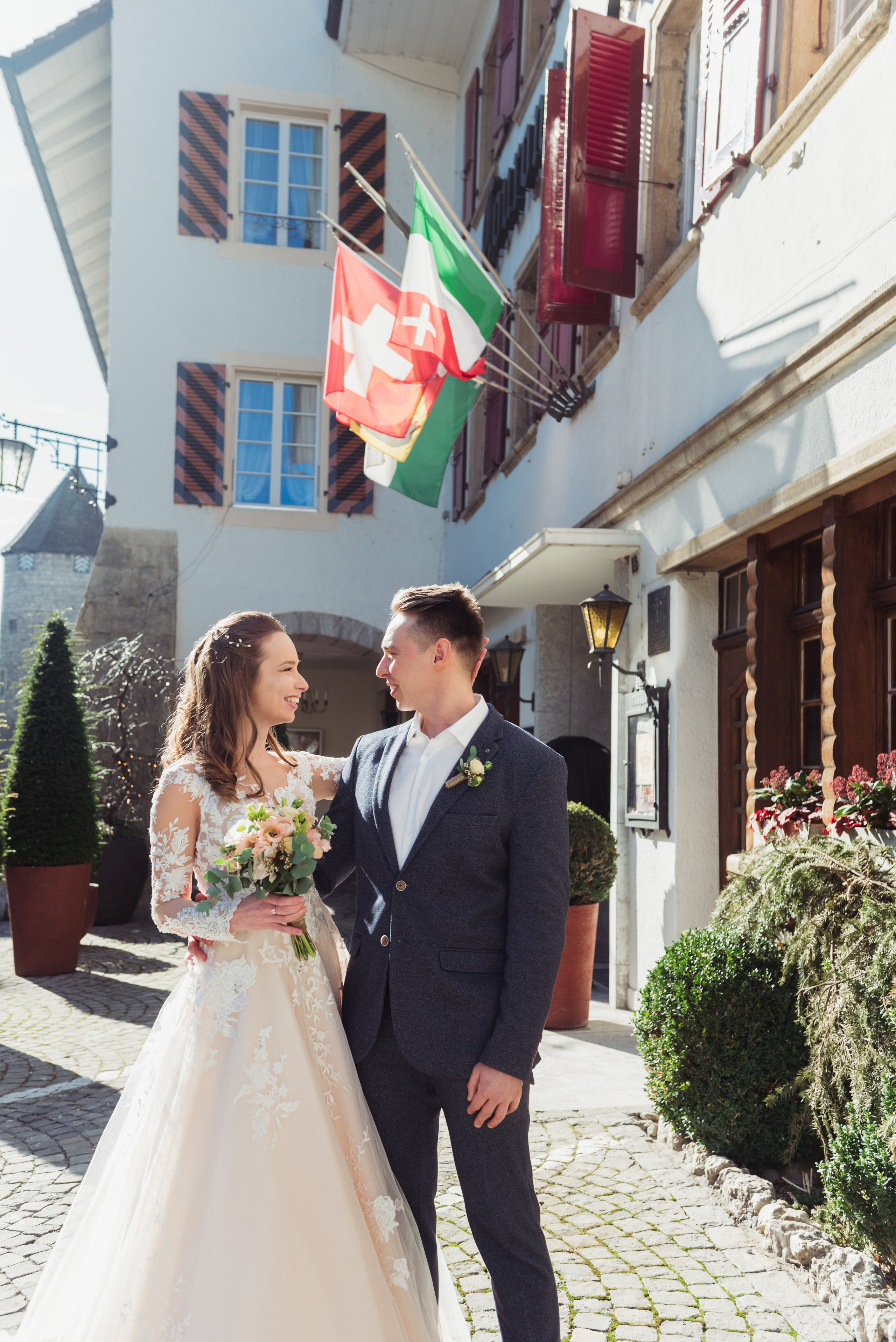 Anastasia & Michael (Murten, Suisse). Photographe en Suisse et en Europe Anna Alekseenko