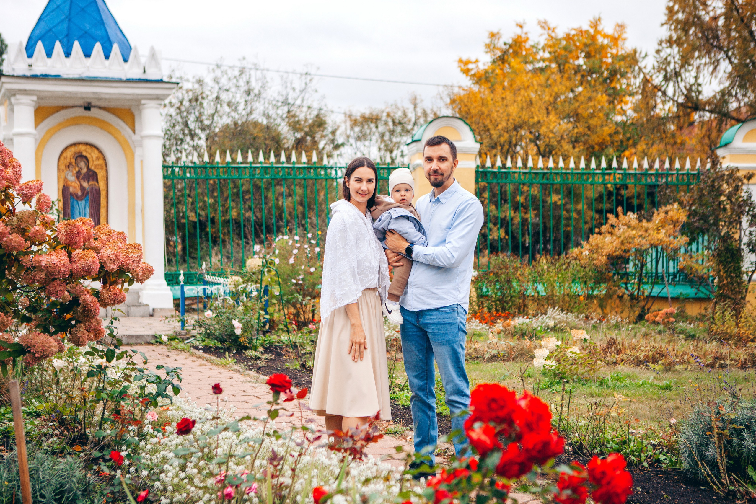 Крещение ребенка в церкви. Фотограф Ольга Ефремова