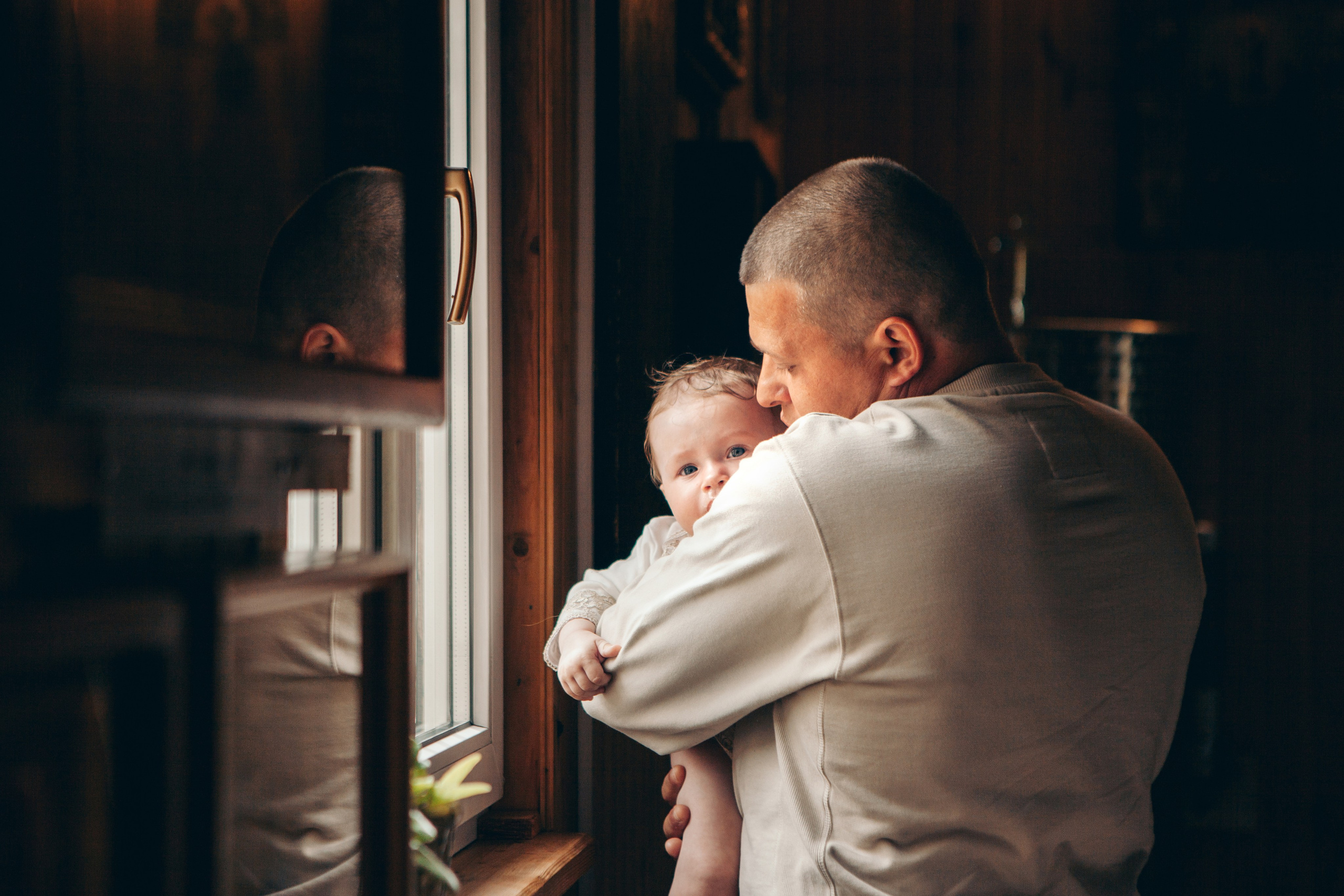 Крещение ребенка в церкви в москве. Фотограф Ольга Ефремова