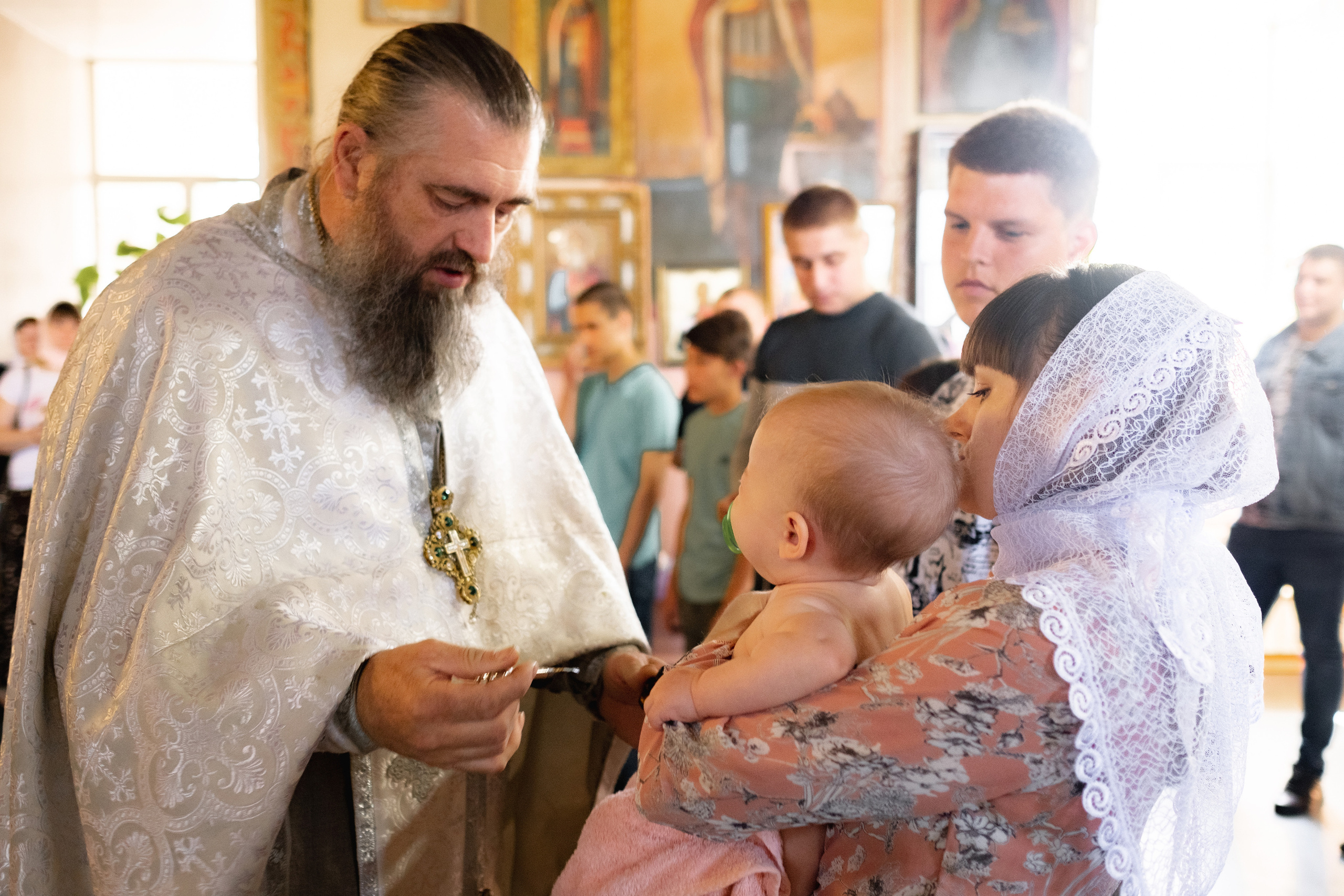 Крещение Арины. Антонина Мезинова фотограф Михайловка и Волгоград
