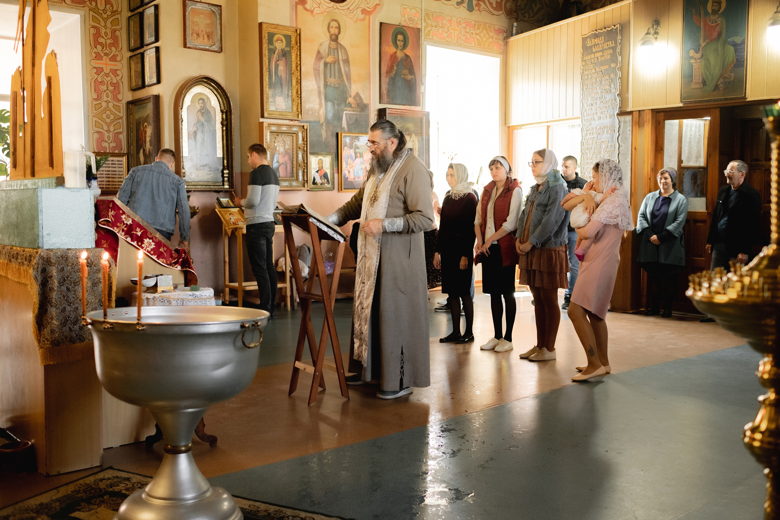 Крещение Арины. Антонина Мезинова фотограф Михайловка и Волгоград