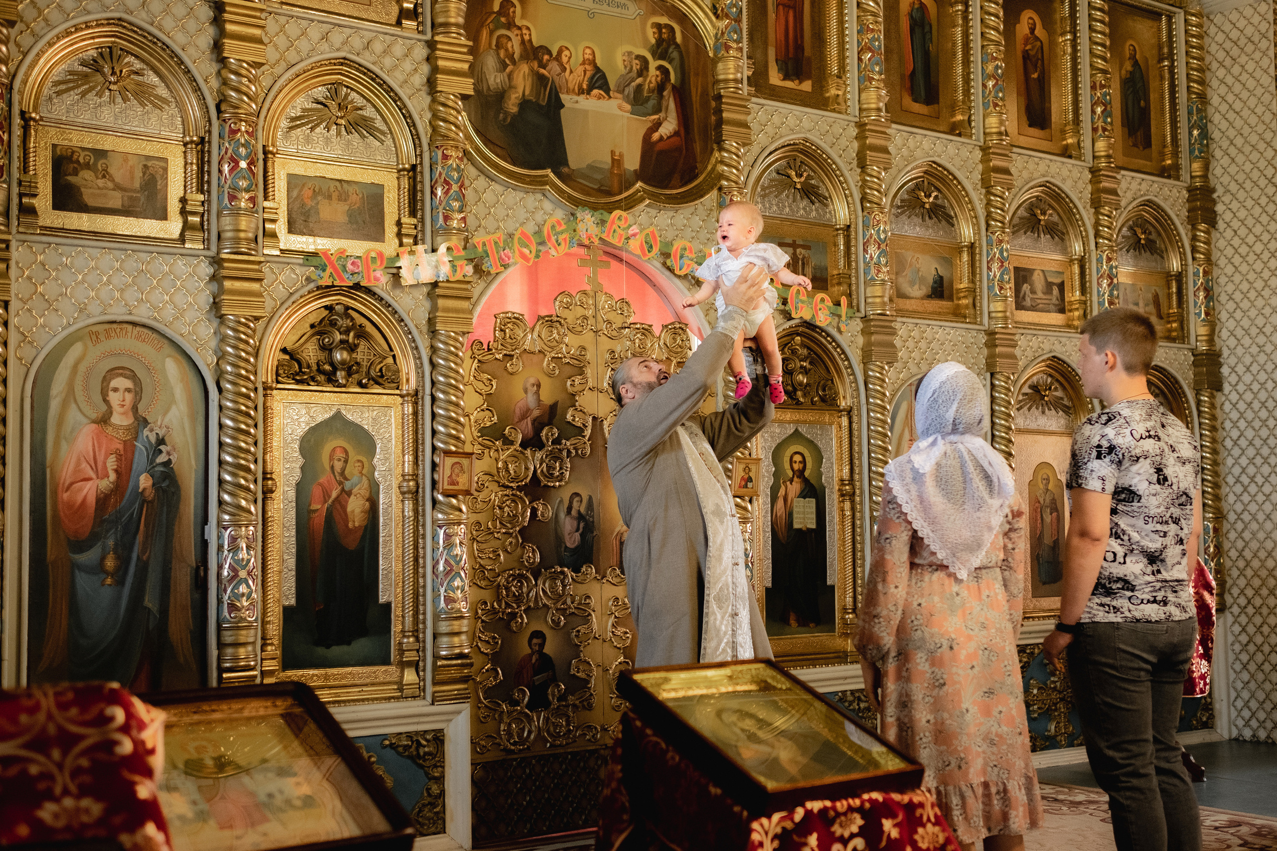 Крещение Арины. Антонина Мезинова фотограф Михайловка и Волгоград