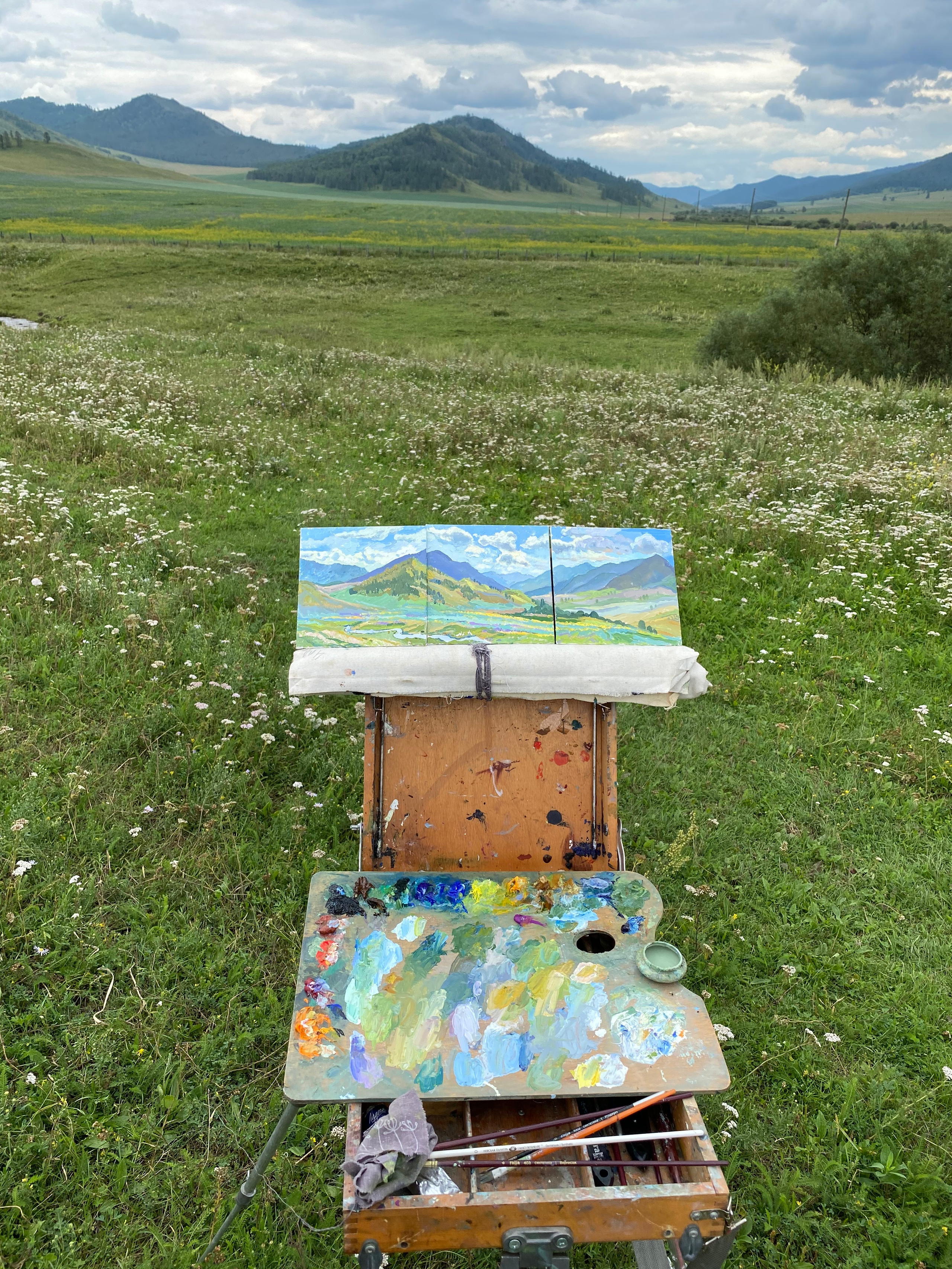 Пейзажи. Донбай Василиса художник