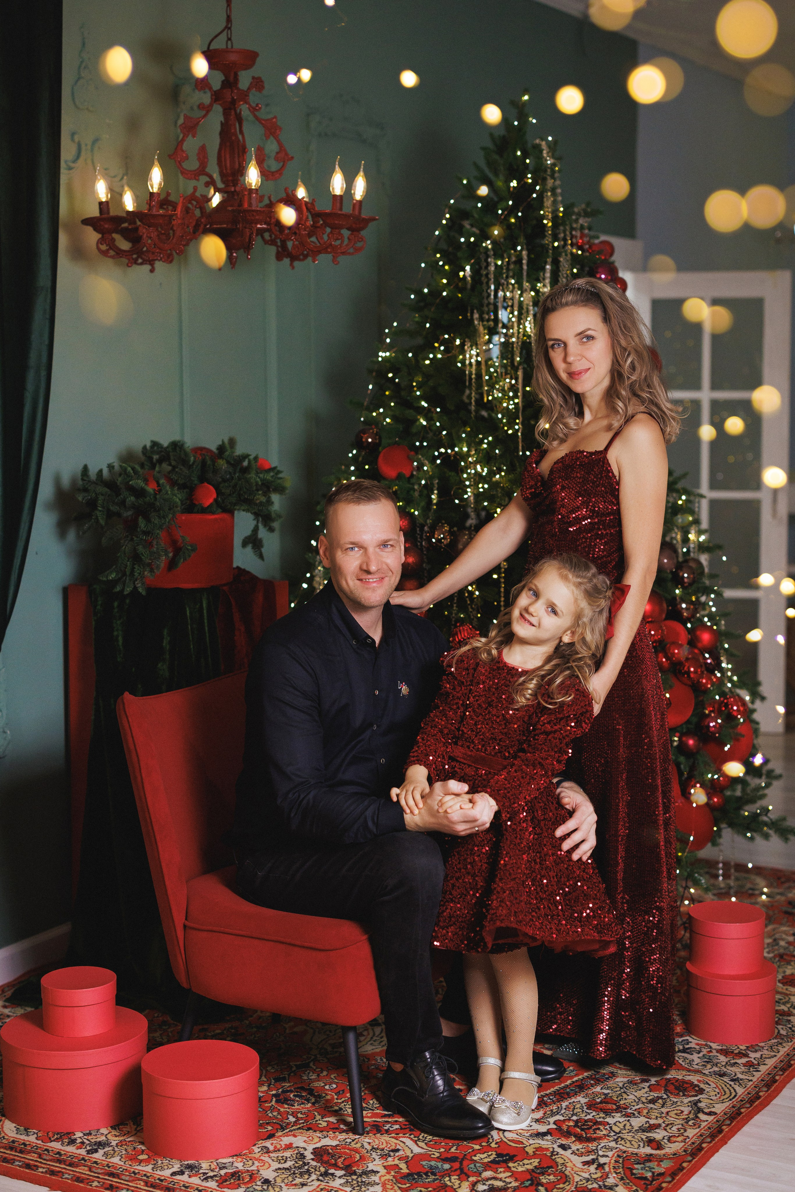 Новогодняя фотосессия в фотостудии «Авторская», город Краснодар. Семейный и детский фотограф в Краснодаре Анна Трашкова