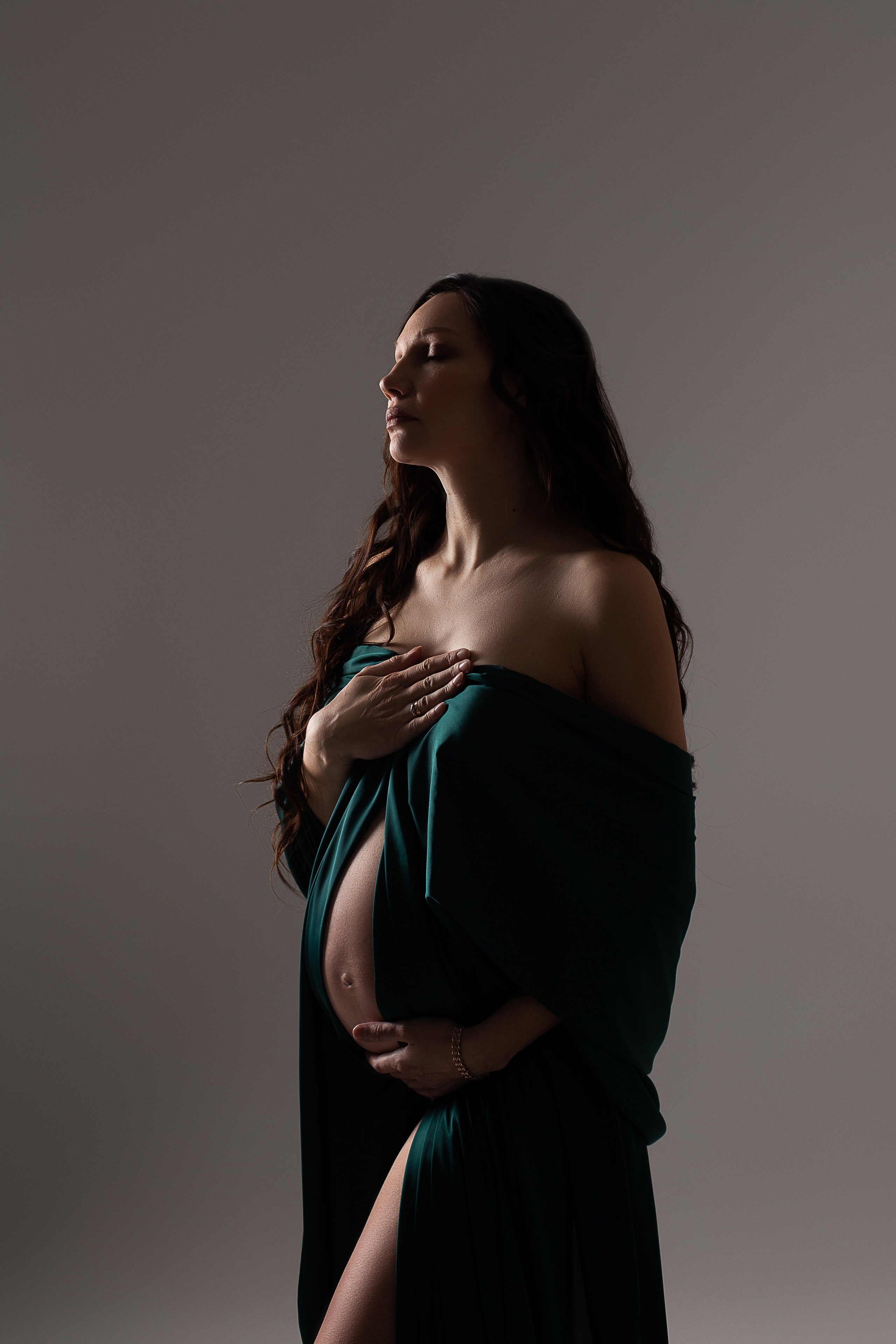 Ткани. Фотограф беременности в Екатеринбурге Гришина Анастасия