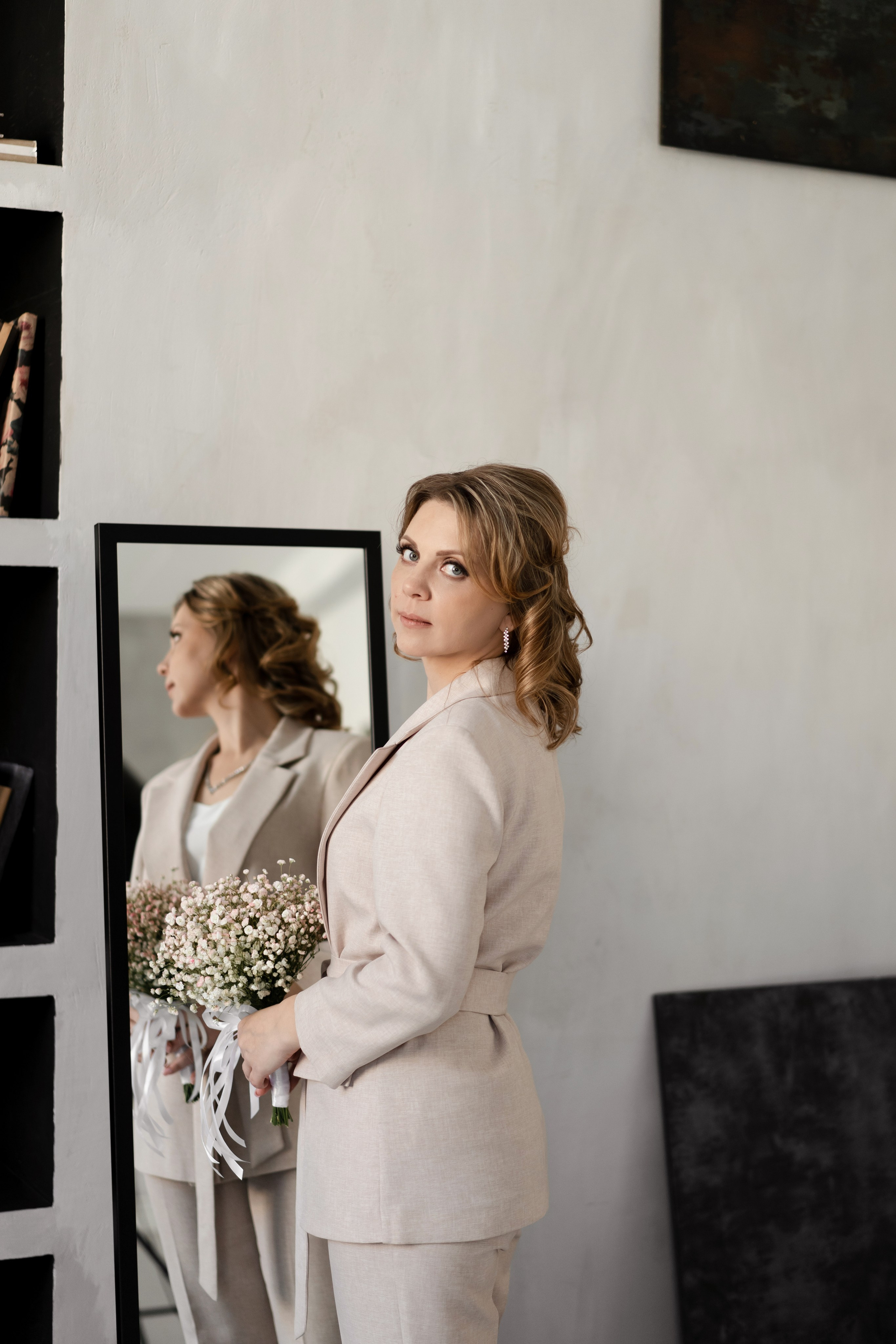 Стильная пара в фотостудии. Семейный и детский фотограф во Владивостоке Мария Гой