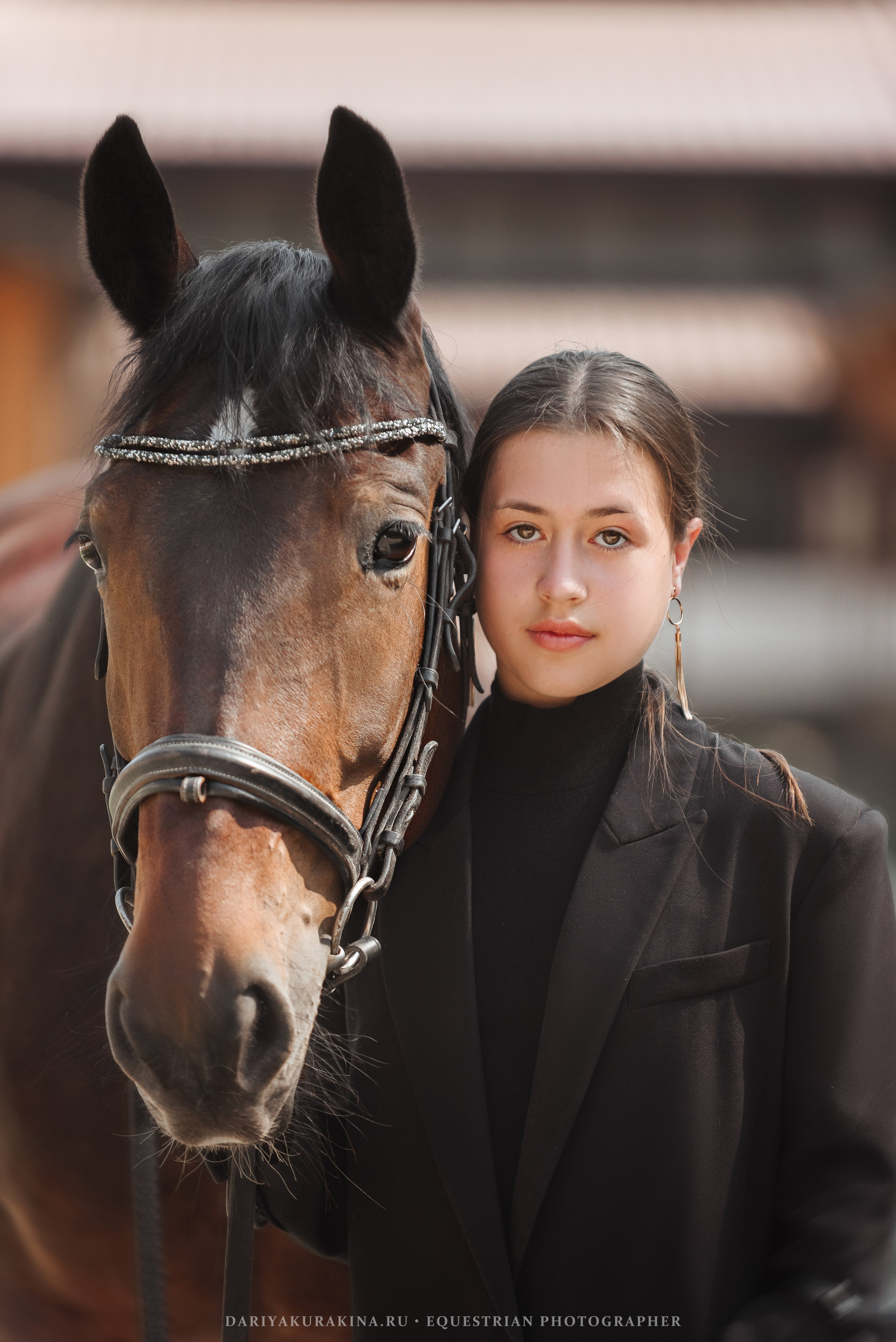 Полина и Заправа. Конный фотограф Куракина Дарья • Фотосессии с лошадьми