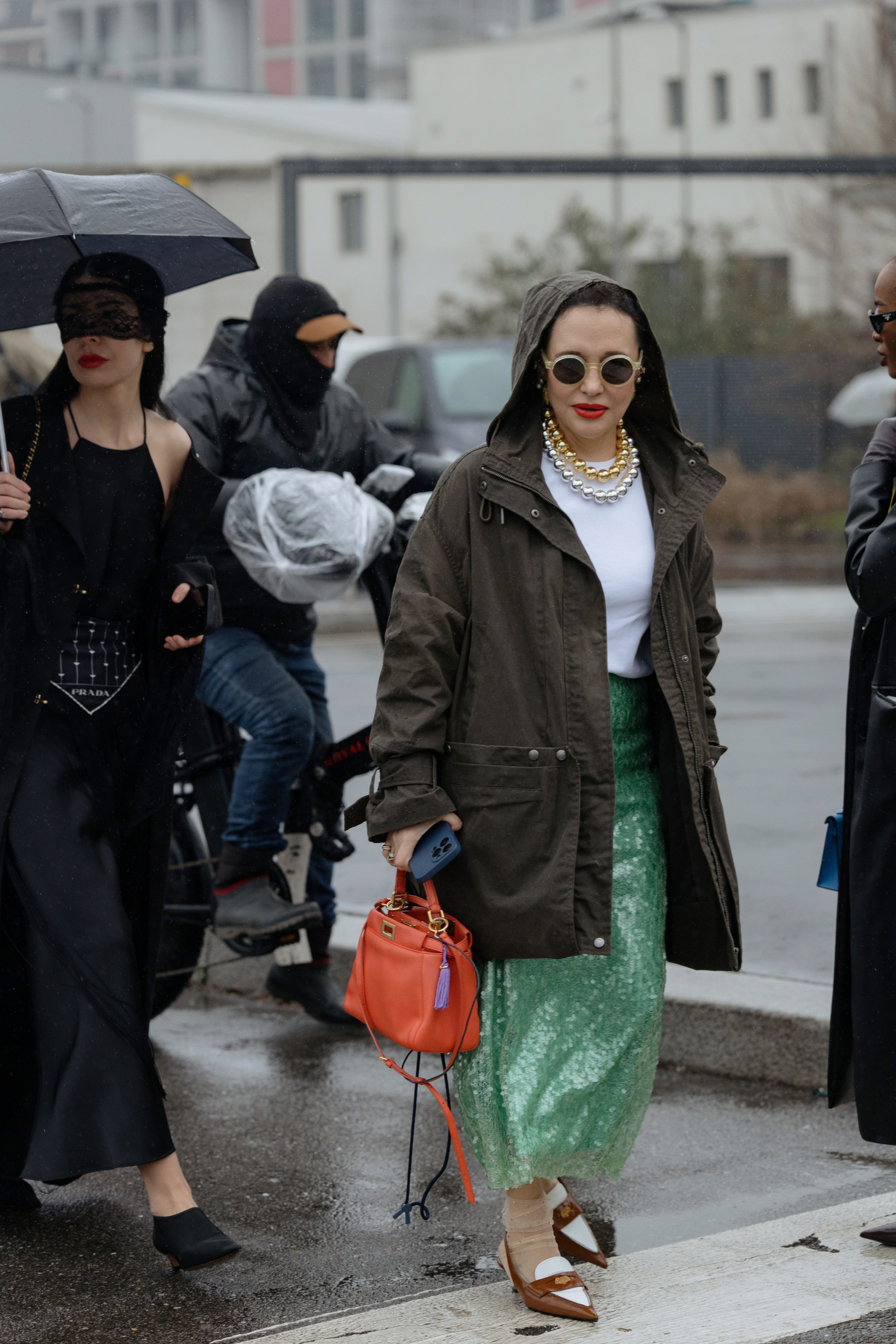 PRADA MFW FALL/WINTER 24/25. Photographer in Milan Ivan Goncharov