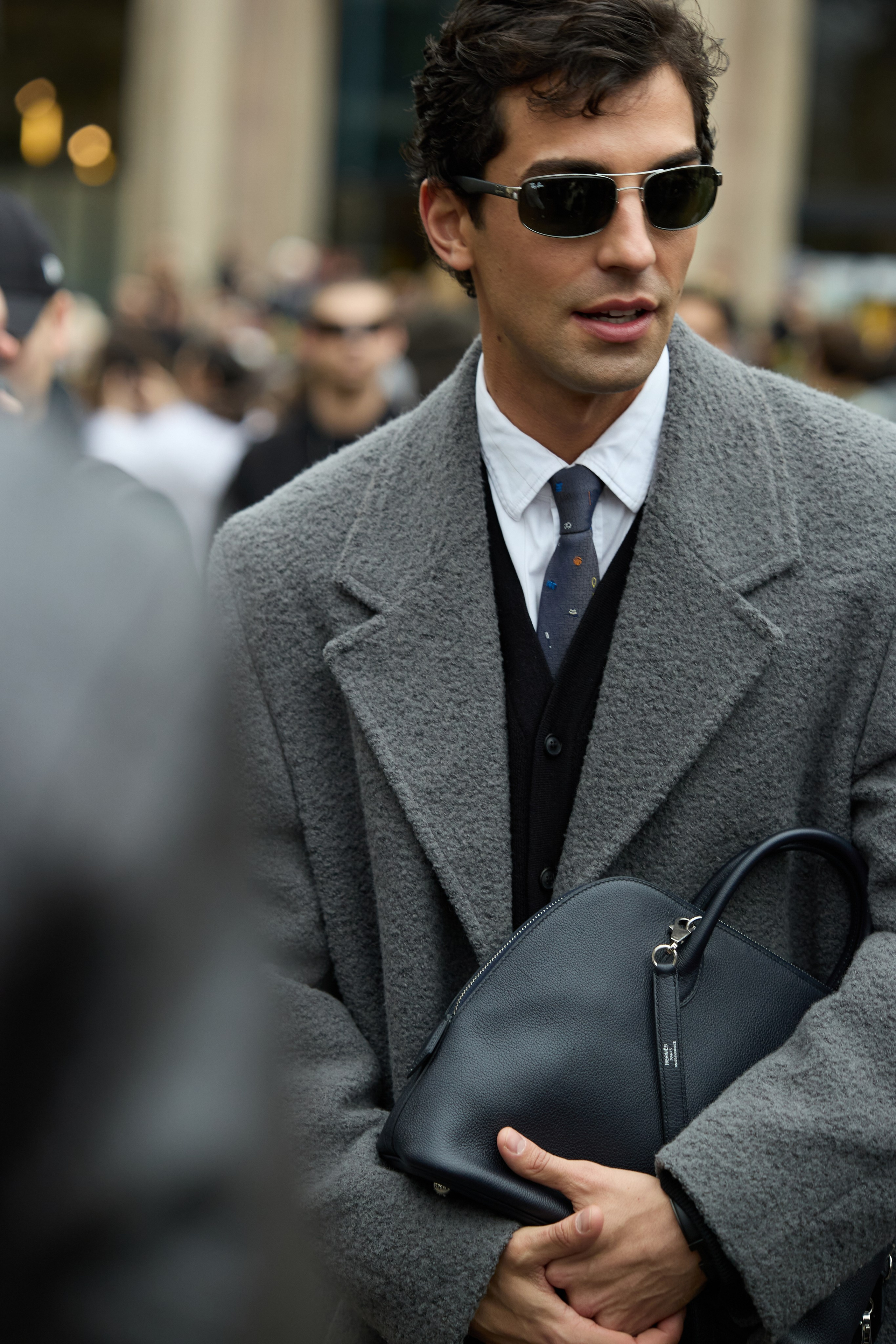 PFW MENSWEAR FALL/WINTER 25/26 HERMES. Photographer in Milan Ivan Goncharov