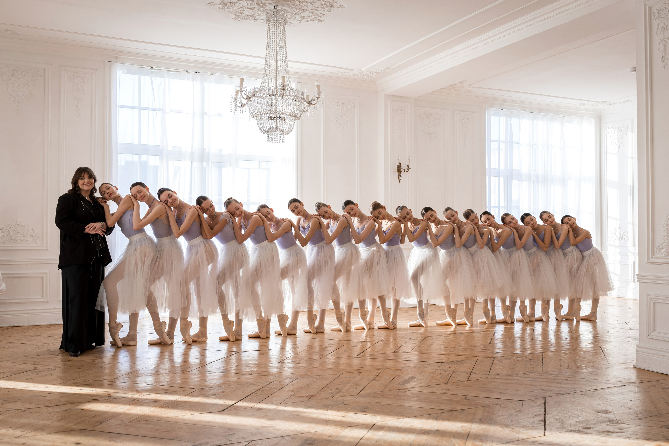 Коллективная фотосъёмка. Балетный фотограф Алина Ханько. Балетный фотограф Алина Ханько — Душа Балета