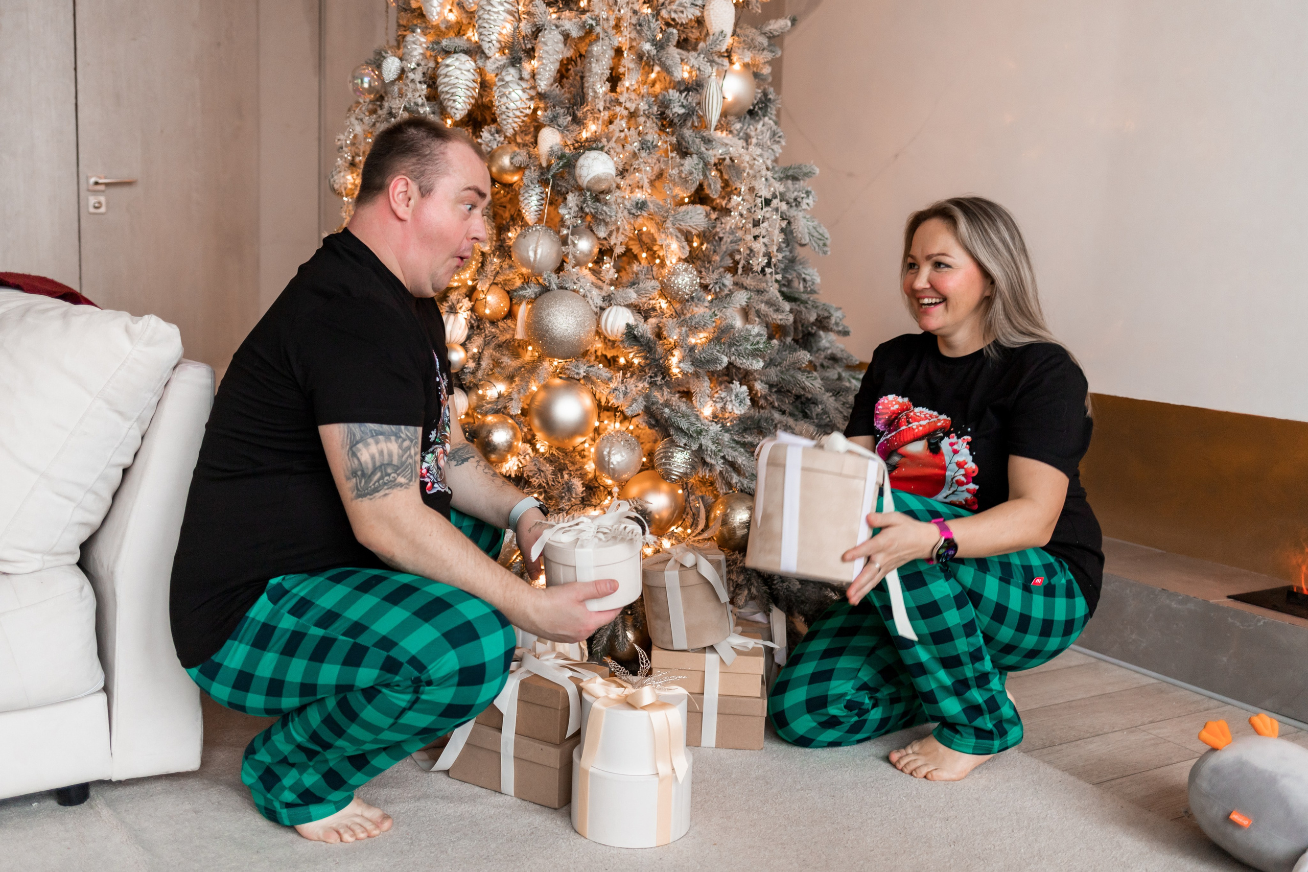 НОВОГОДНЯЯ СЕМЕЙНАЯ. Семейный Фотограф в Санкт-Петербурге Пушкин Анастасия Дьяконенкова