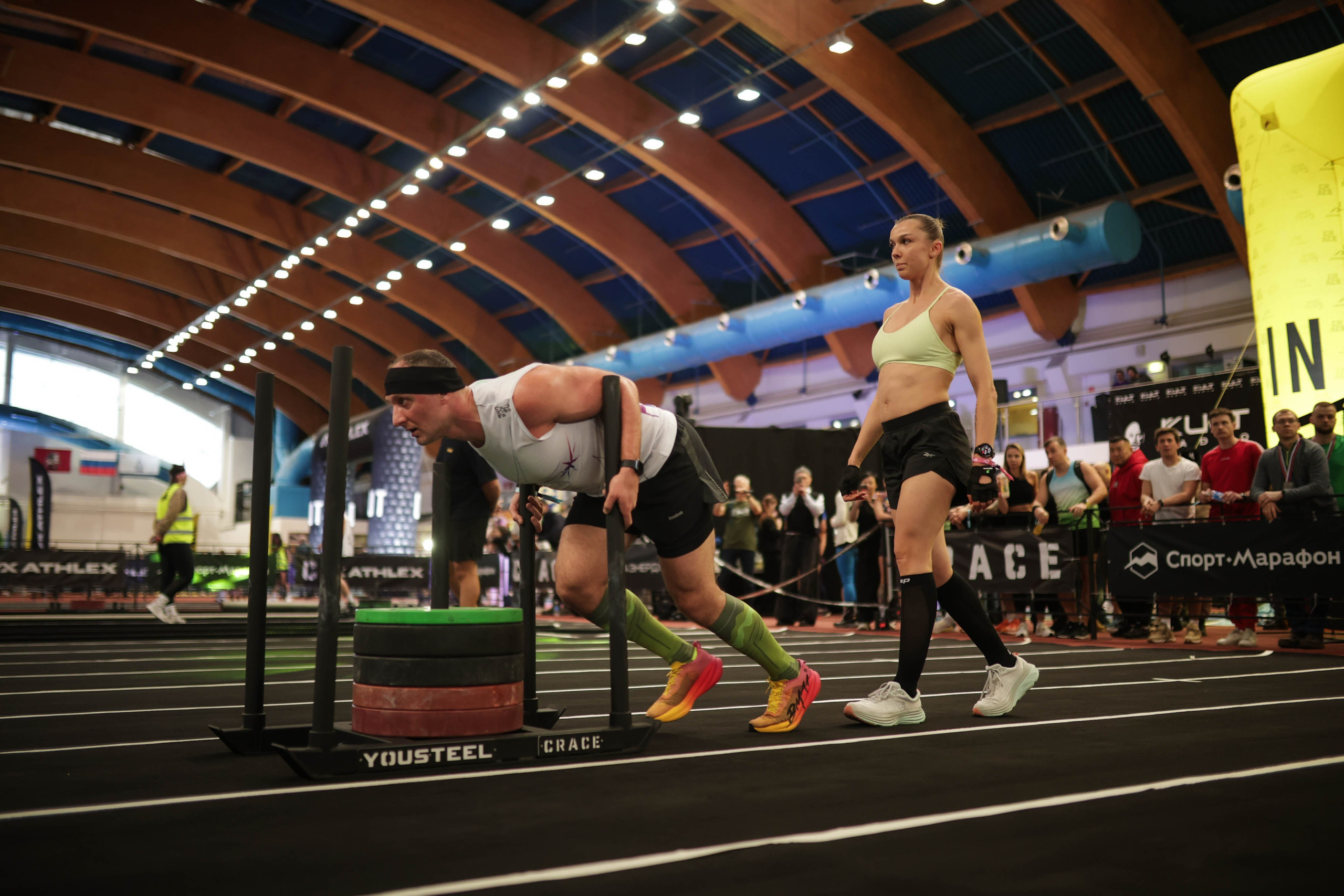CRACE x HYROX (кроссфит). Александра Мельниченко/ Бегающий фотограф
