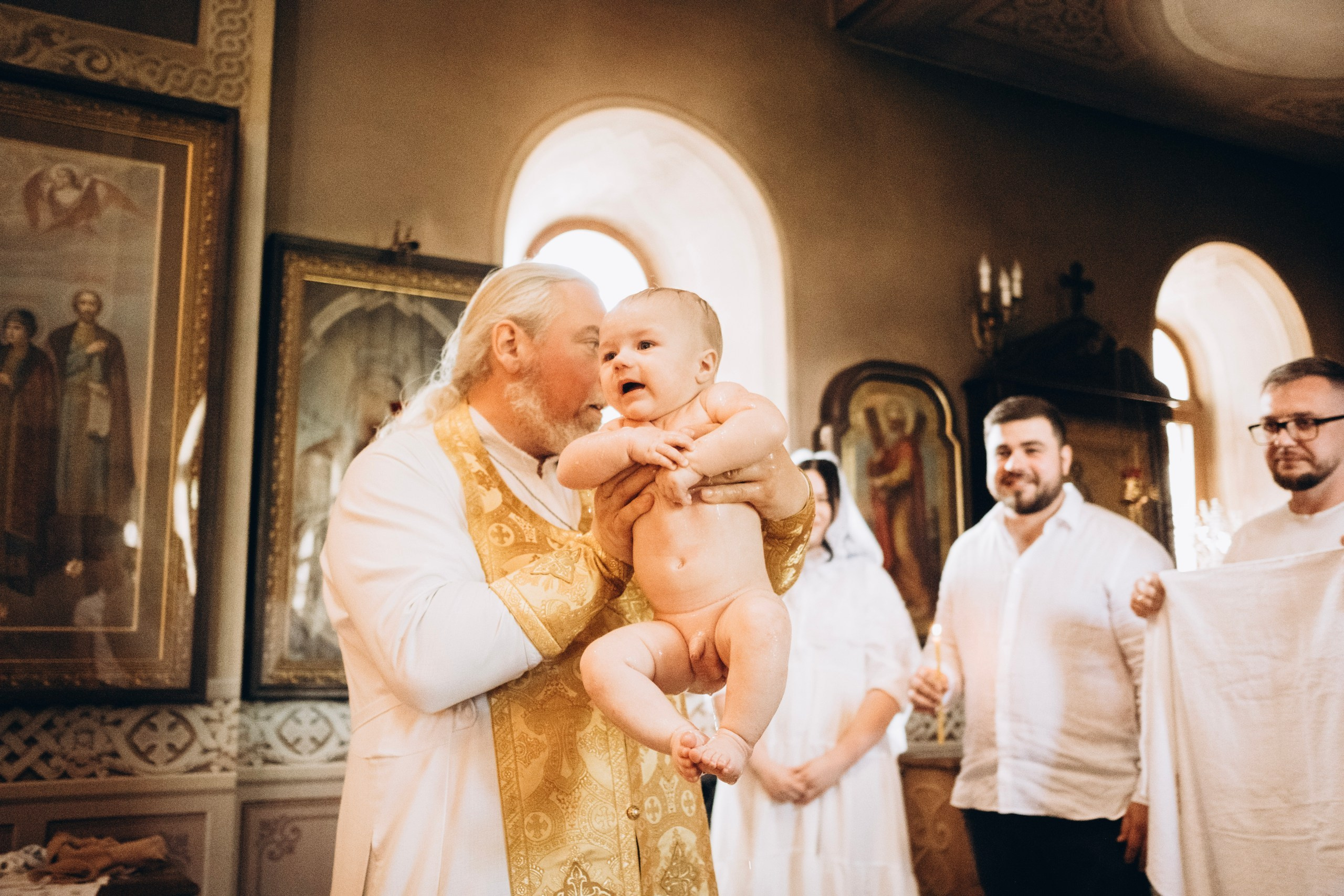 Крещение Евгения. Главная