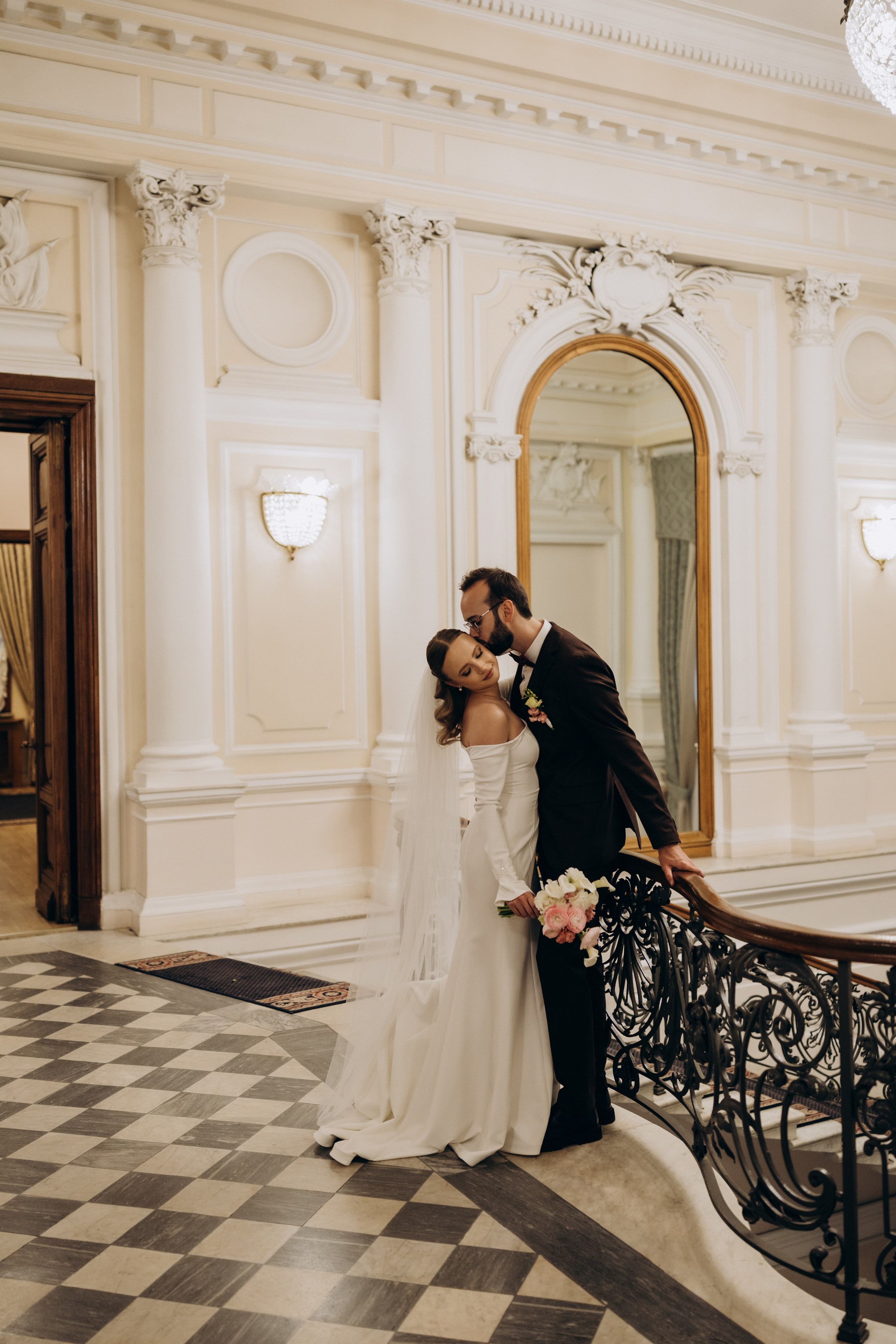 Юра и Полина | 2-й дворец и Половцова. Свадебный и love story фотограф в Санкт-Петербурге