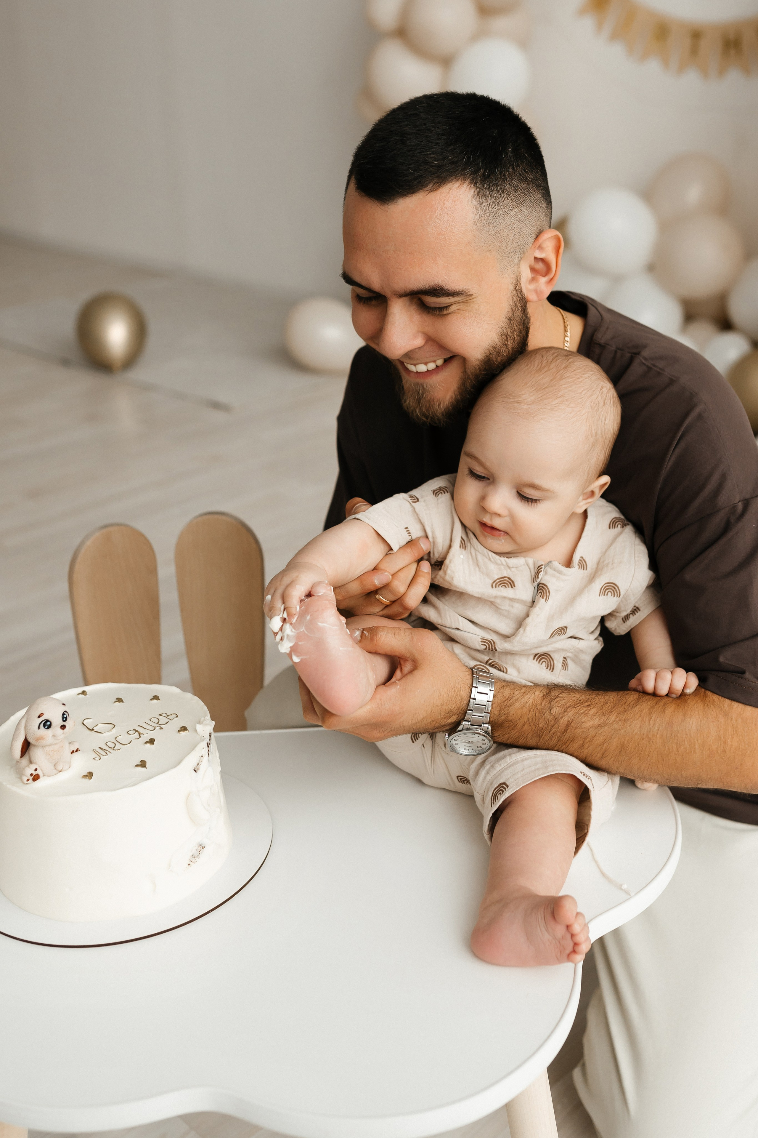 Савелию 6 месяцев. Фотограф Ким Наталья в Красноярске