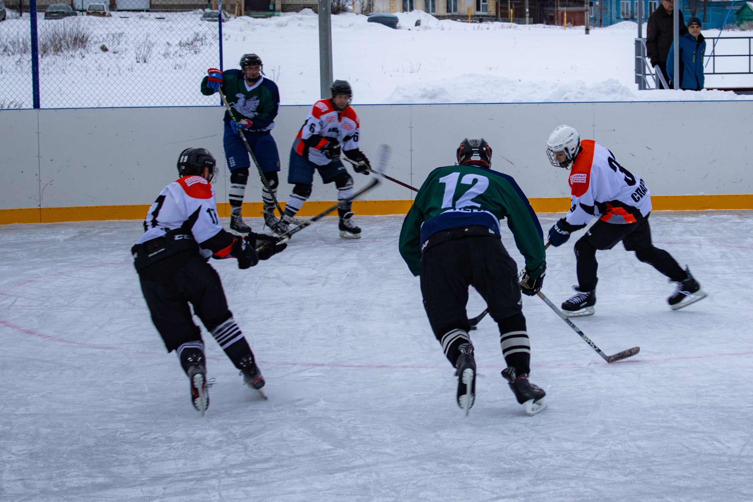 Хоккей г.п Атиг-г.Нижние Серги