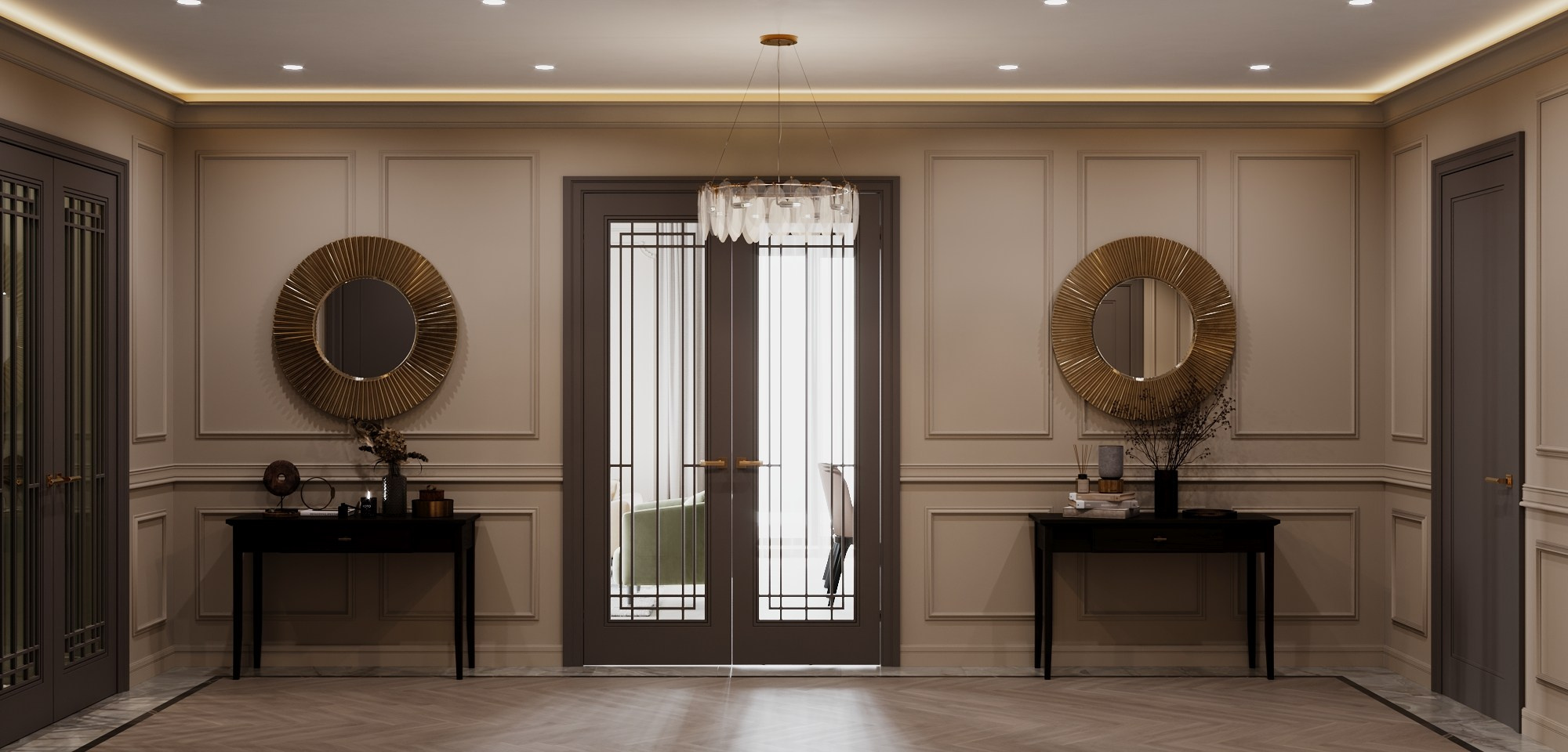 Холл новая консоль. Визуализатор Векшина Елена