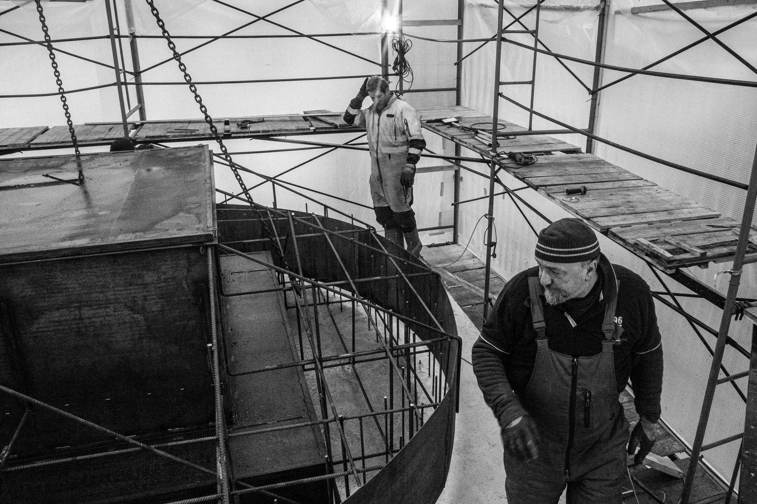 Строительство Ступы в Яхроме. Фотография, как она есть