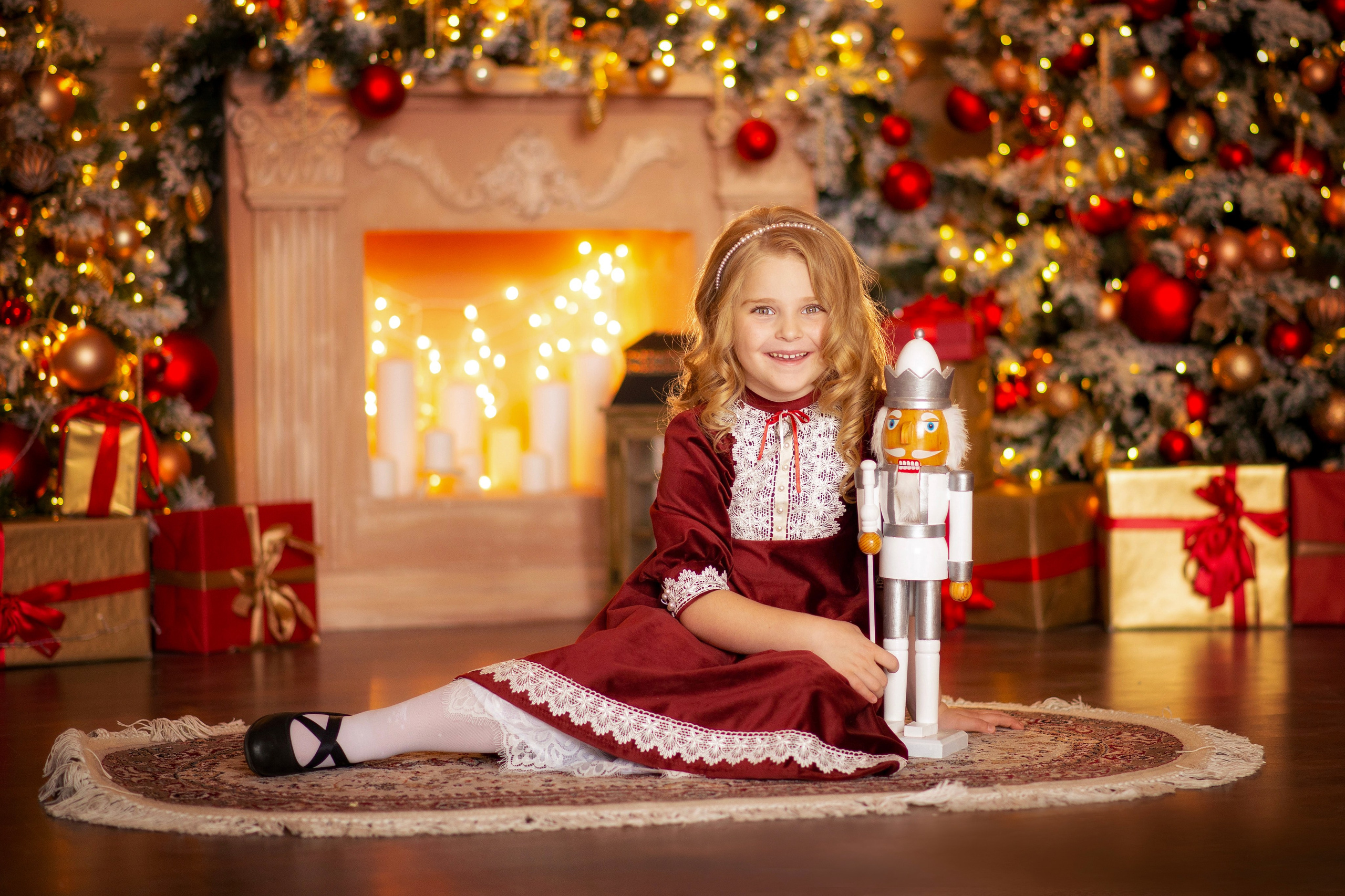Новогодние студийные съемки. Семейный и детский фотограф Анапа