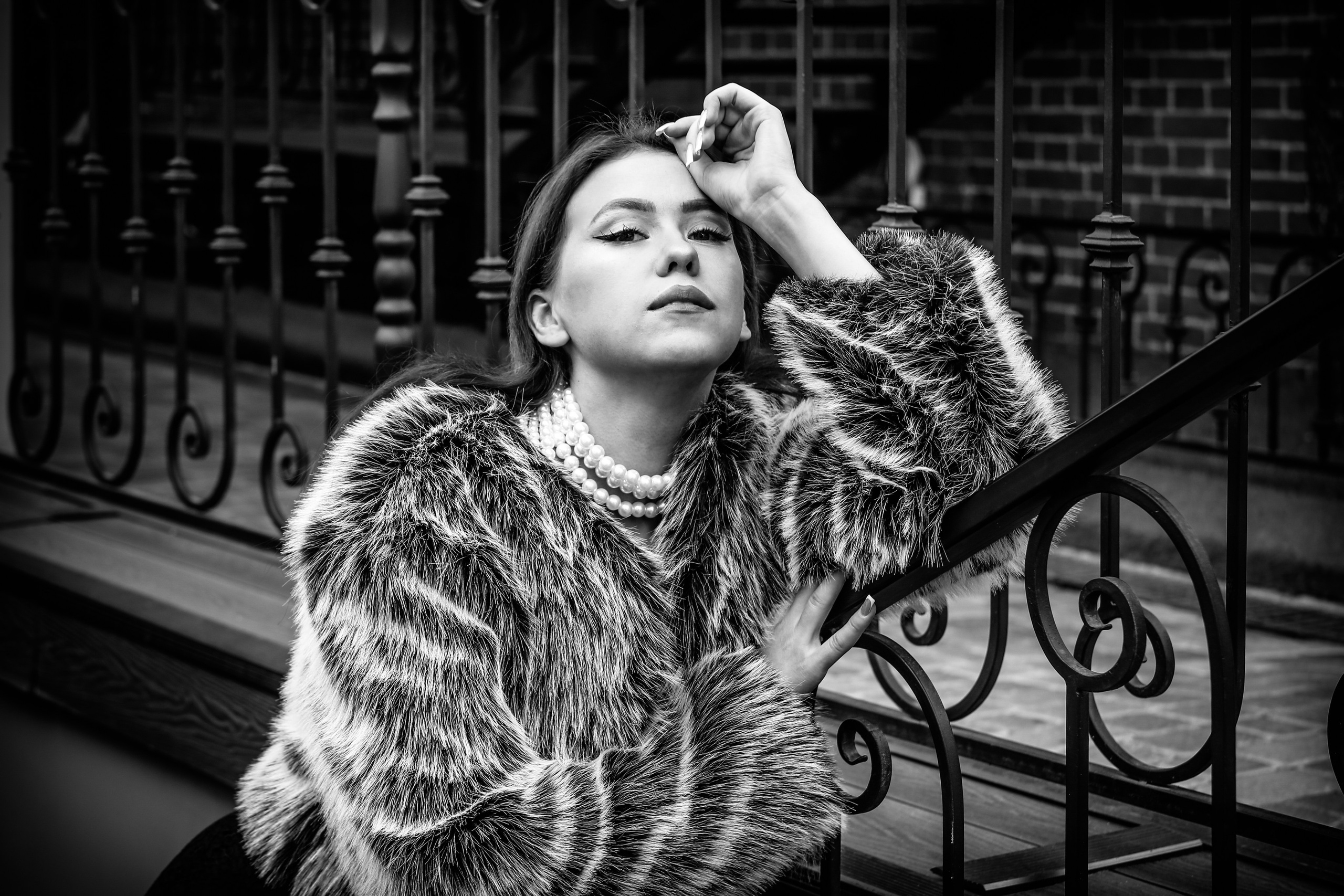 Кристина на прогулке. Фотограф Пермь. Фотосессия в фотостудии Перми и на свежем воздухе