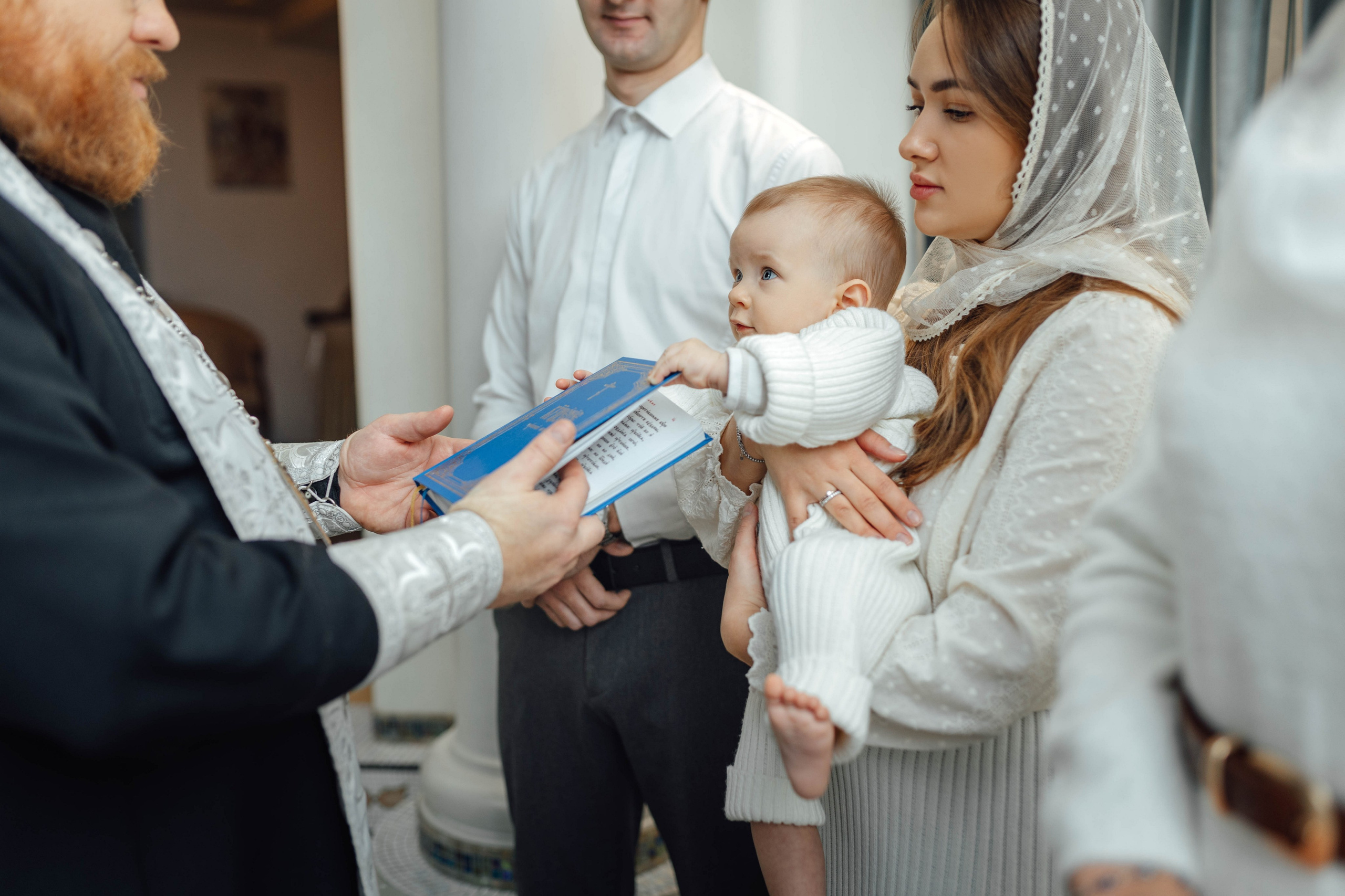 Крещение Демида, храм Святой Троицы, декабрь 2025