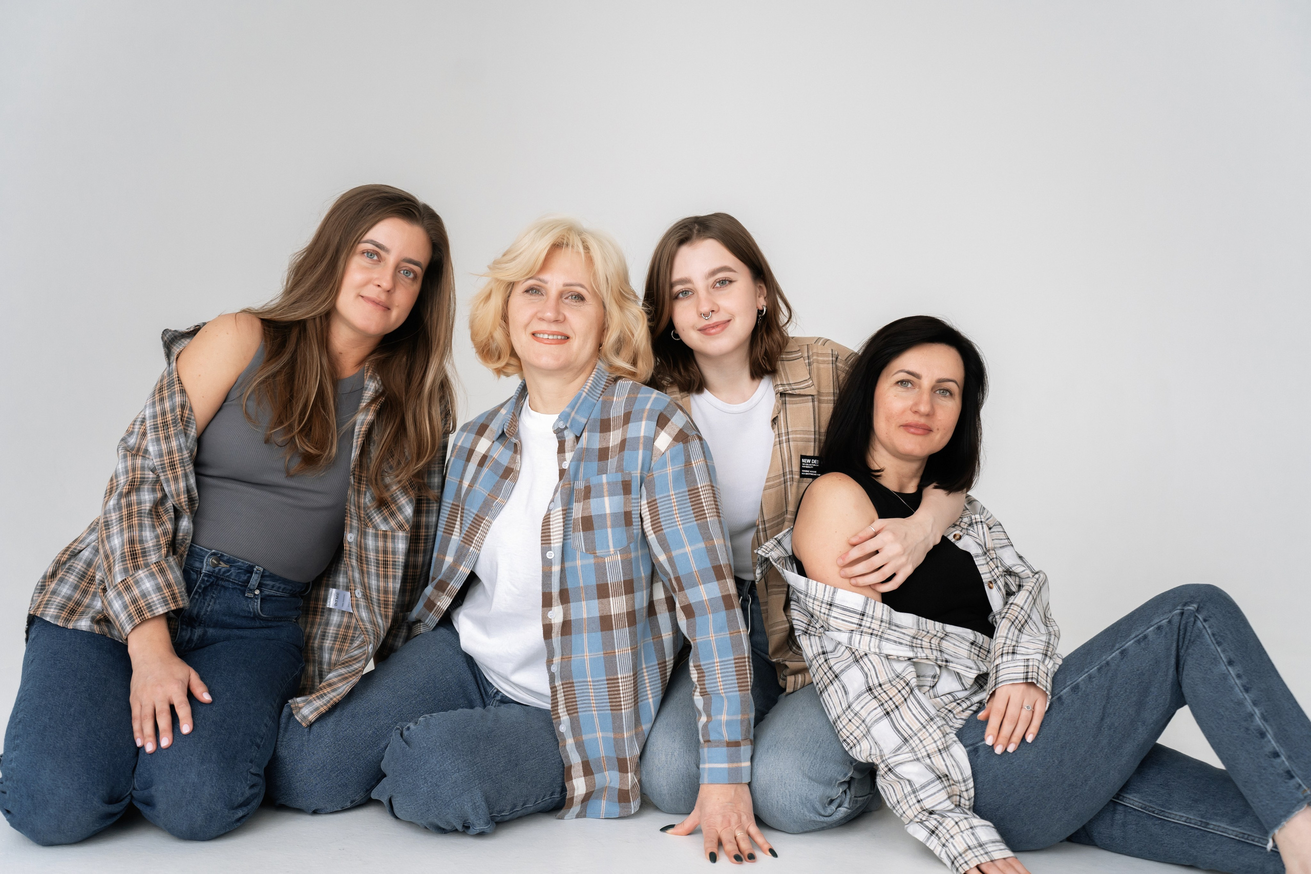 Три сестры. Студия. Яна Орехова. Фотограф в Томске