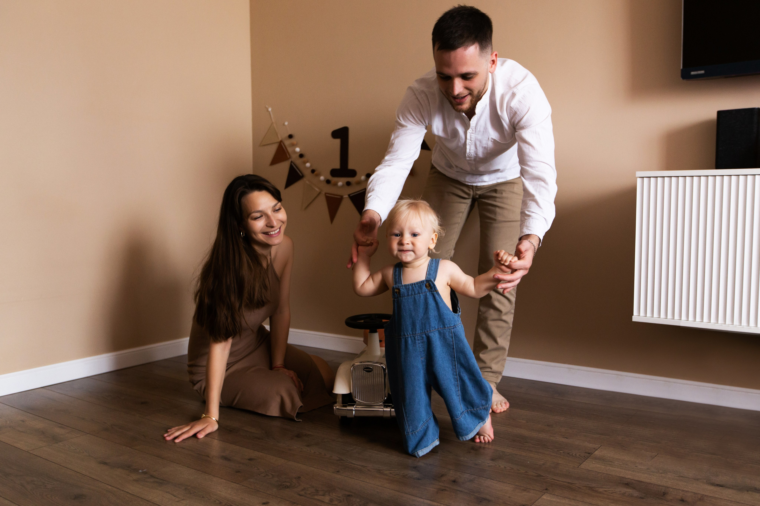 Фотосессия на годик дома. Семейный фотограф Фрязино Зрячева Кристина
