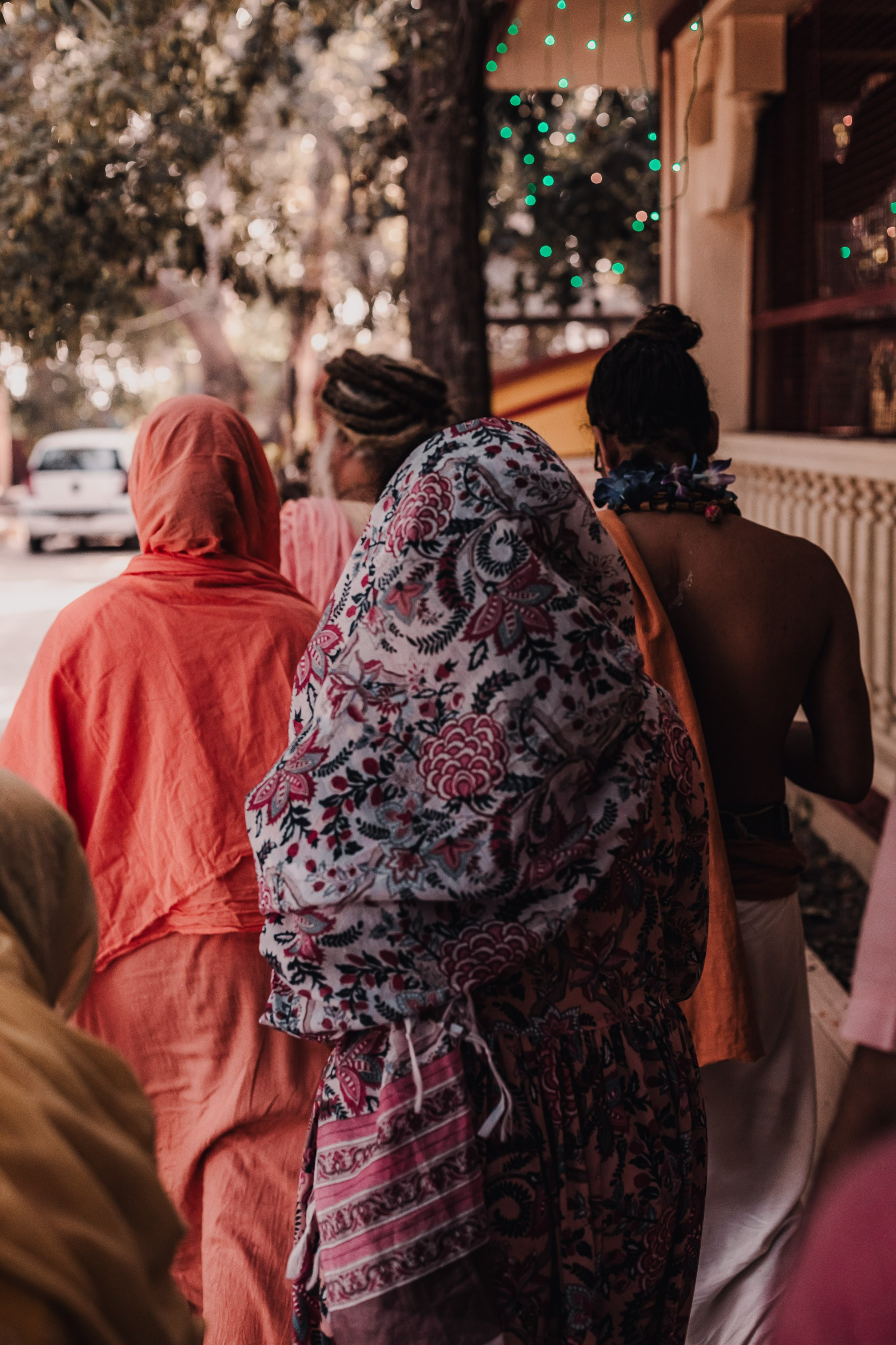 Navaratri yajna at Devraha Baba Ji ashram. Мариам Багдасарян
