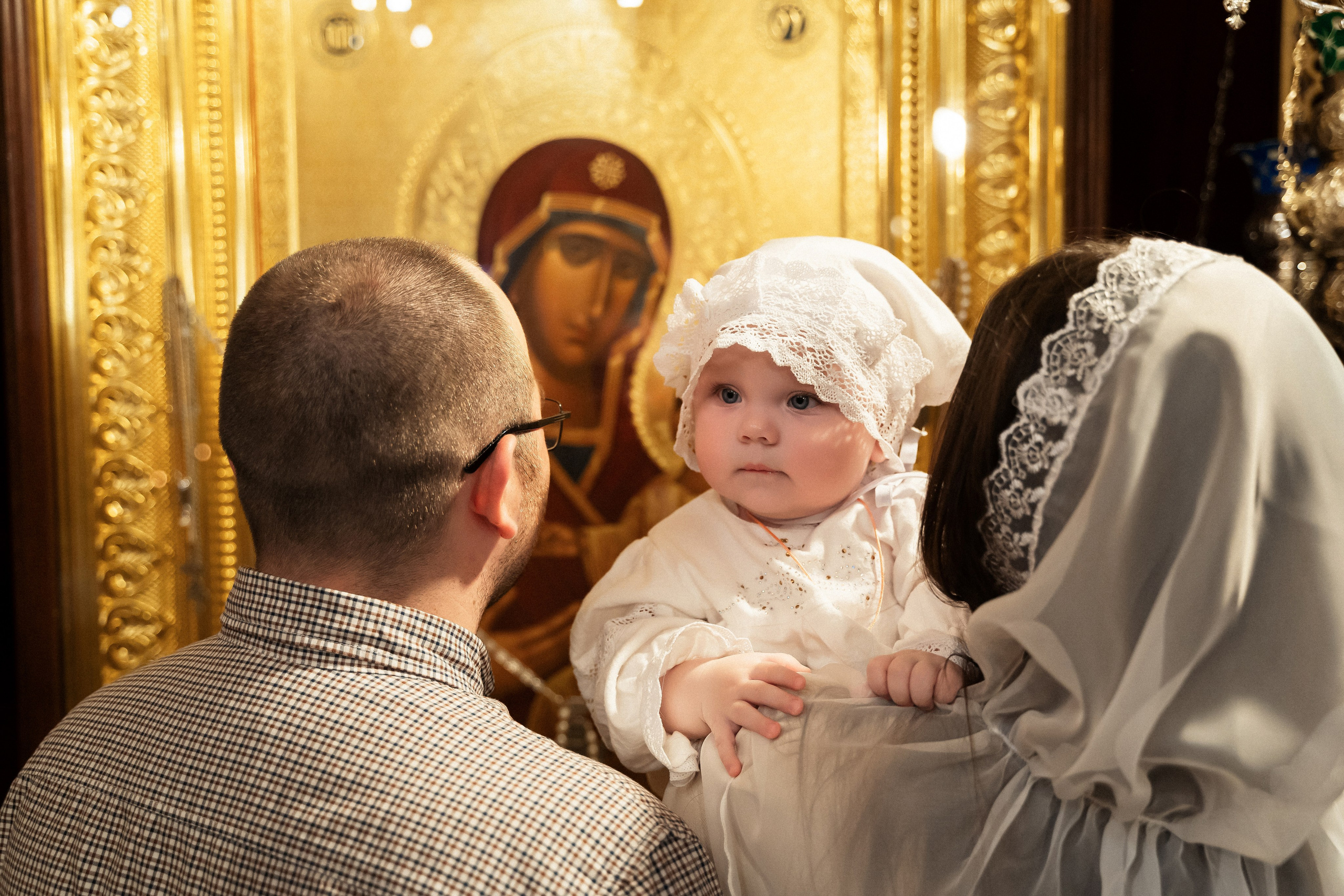 Крещение Екатерины. Фотограф Алина Филимонова Тверь