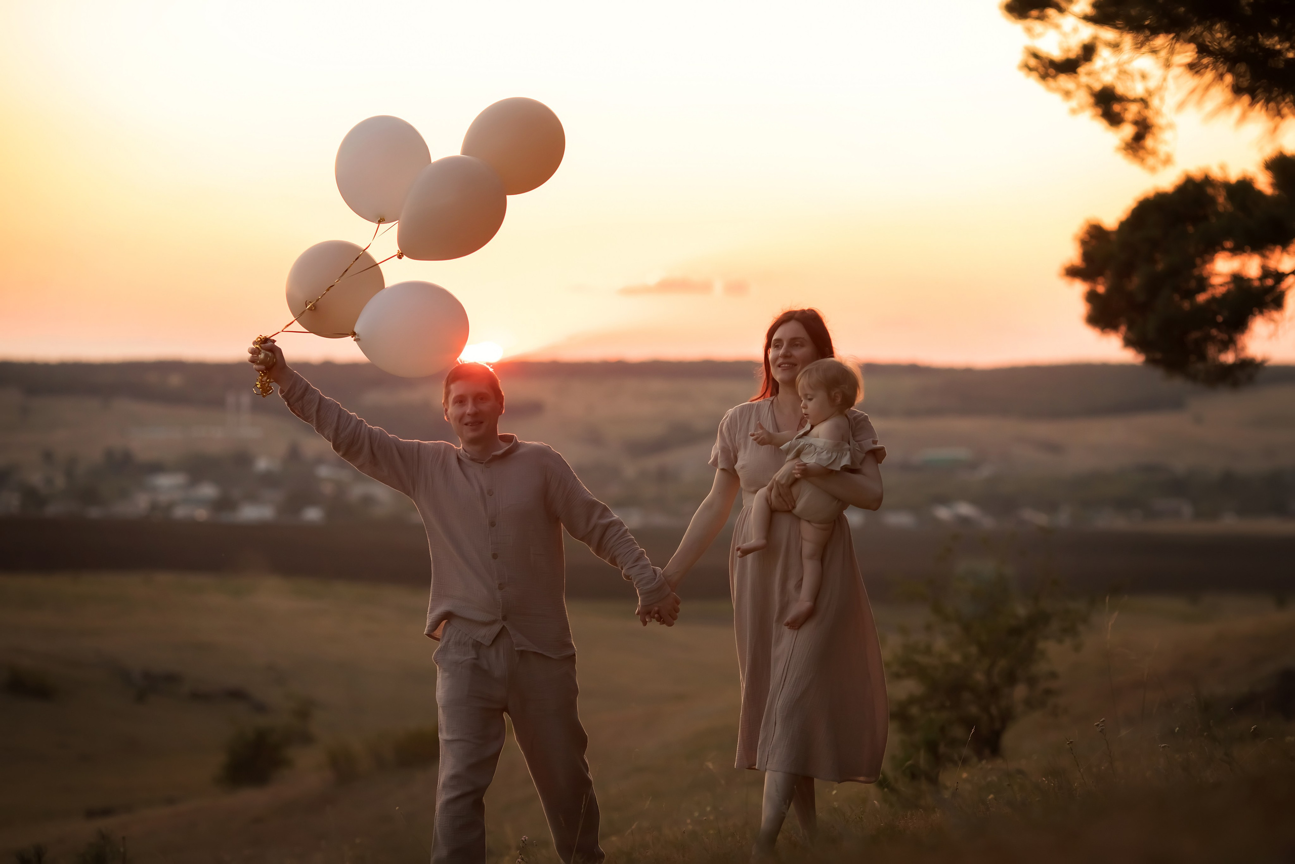 Праздничная прогулка. Семейный и детский фотограф в Саратове Полина Коткина