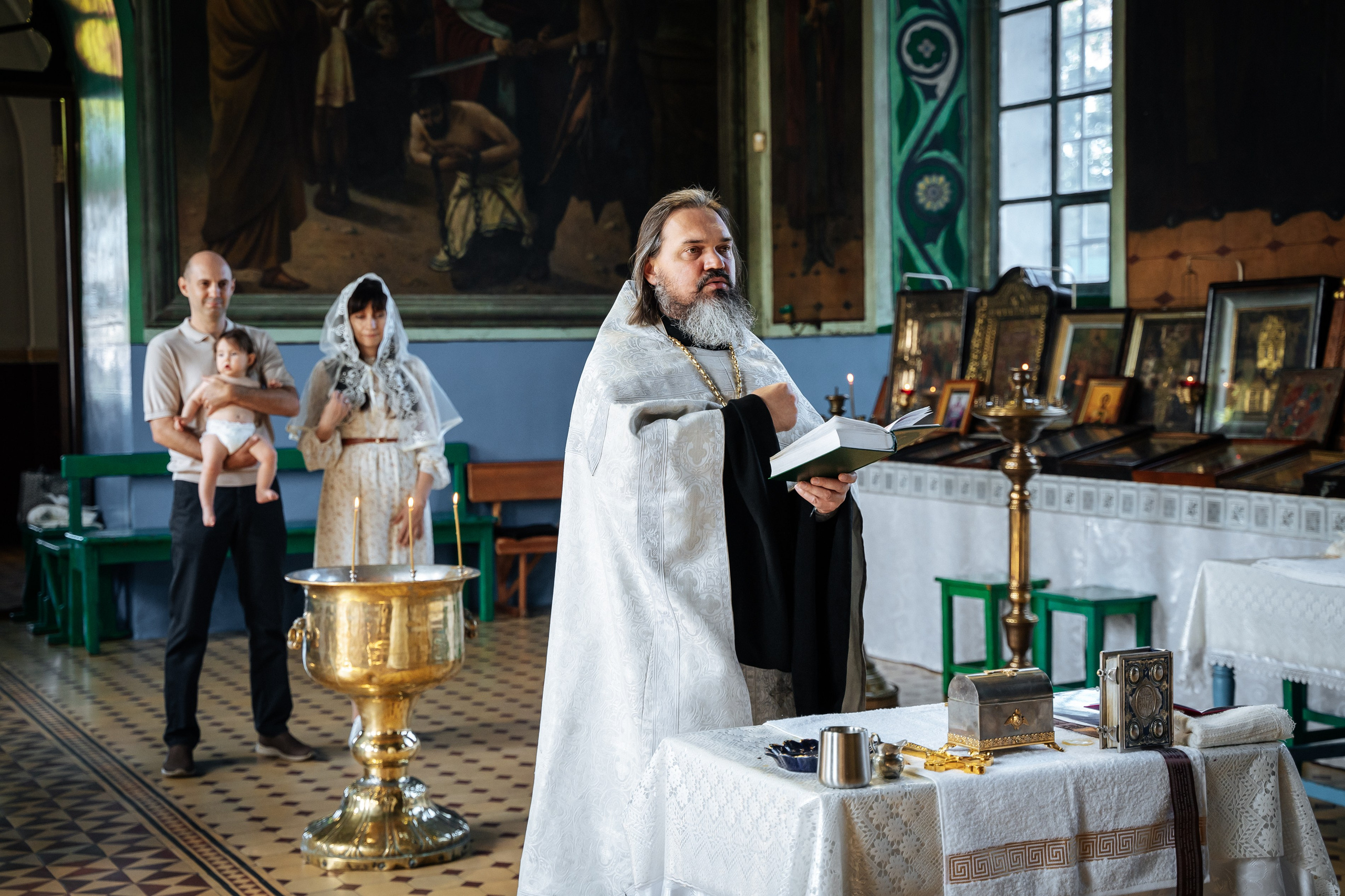 Крещение Агаты. Главная