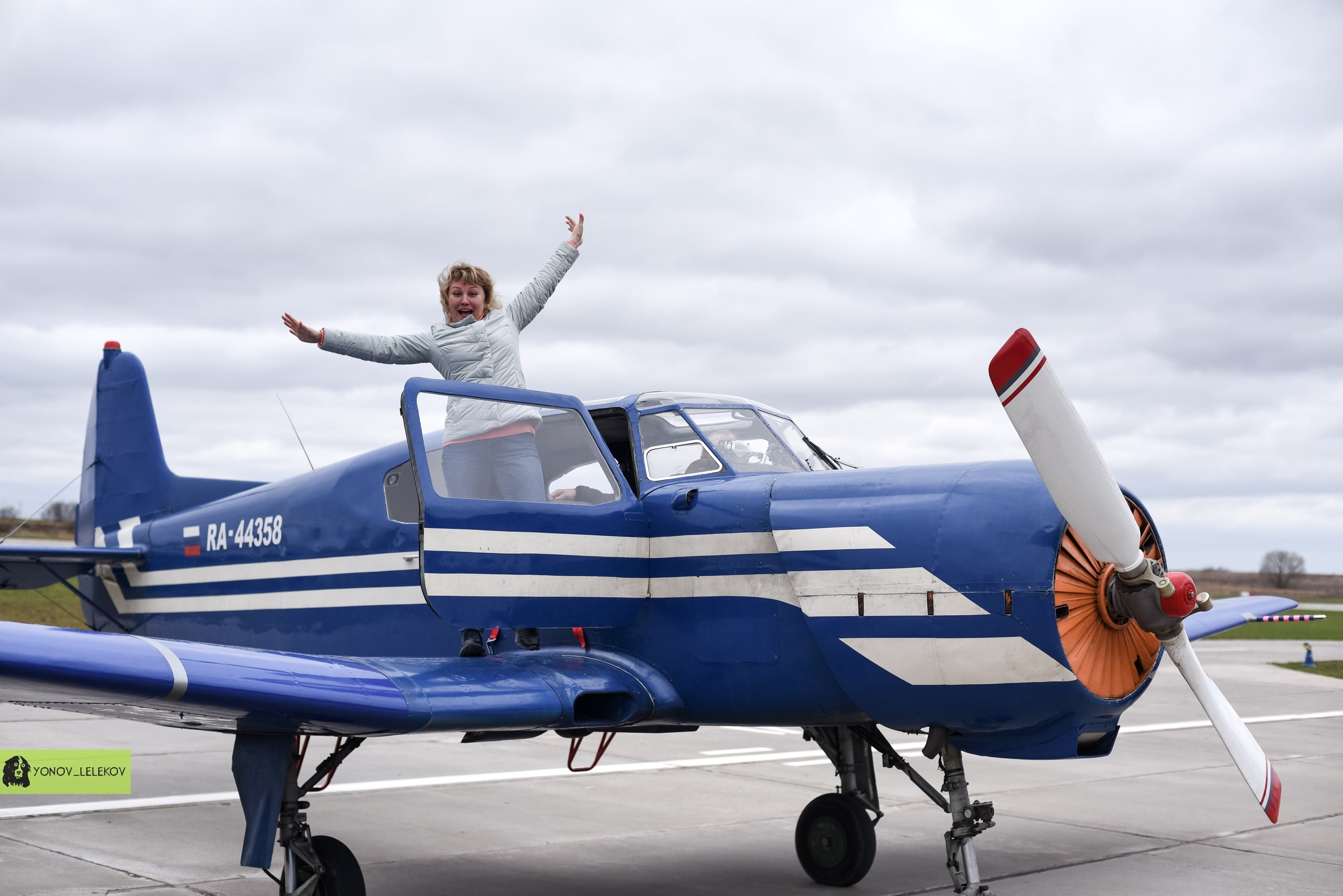 Полеты на Як 18Т. Высший пилотаж | 22.04.2018. Галерея Фантим