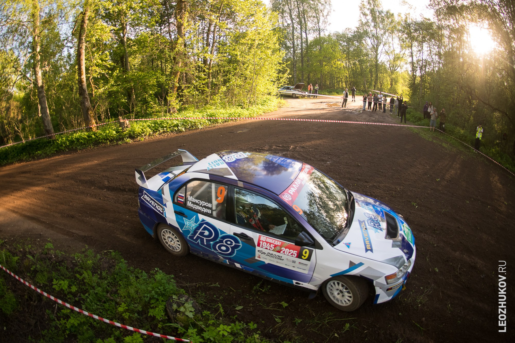 Rally Pushkinskie gory 2025. Sports photographer Leonid Zhukov
