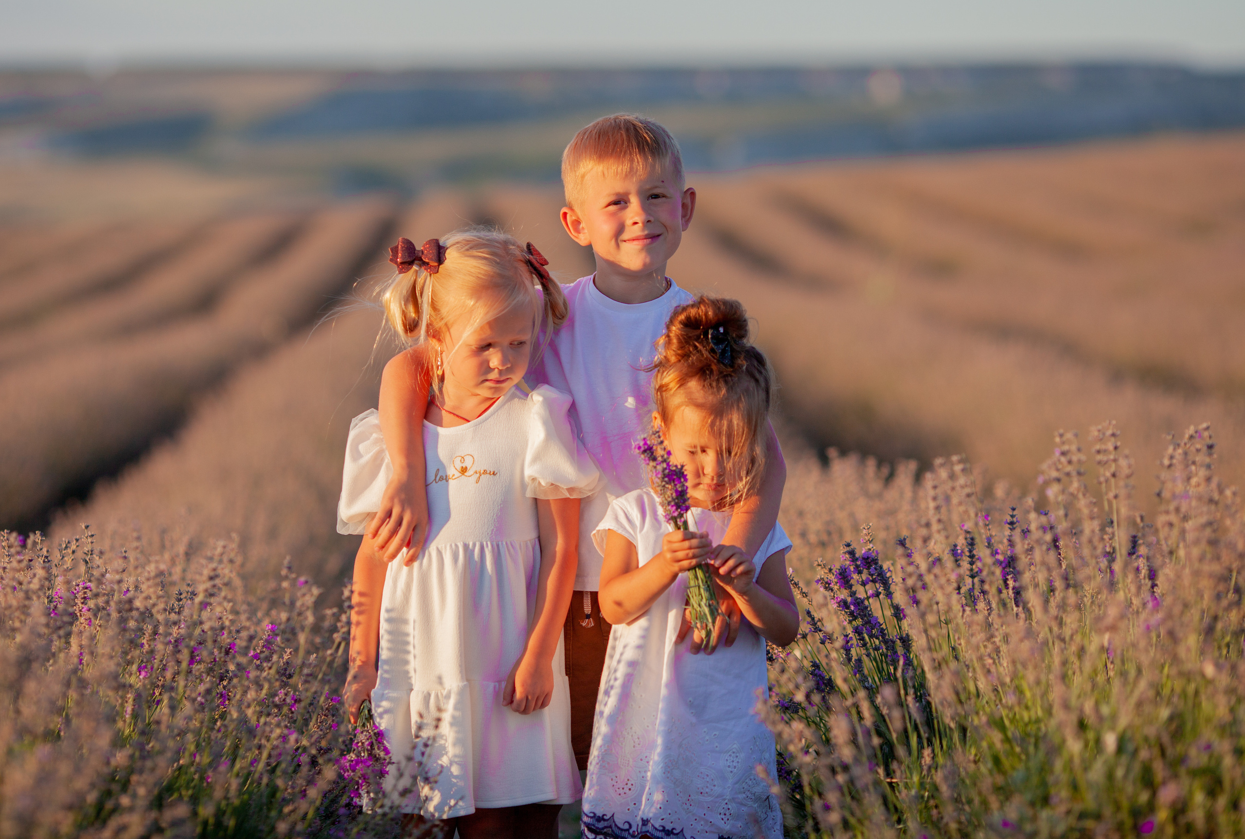 Настенька и ее большая семья. Фотограф новорожденных и семей с детьми Севастополь