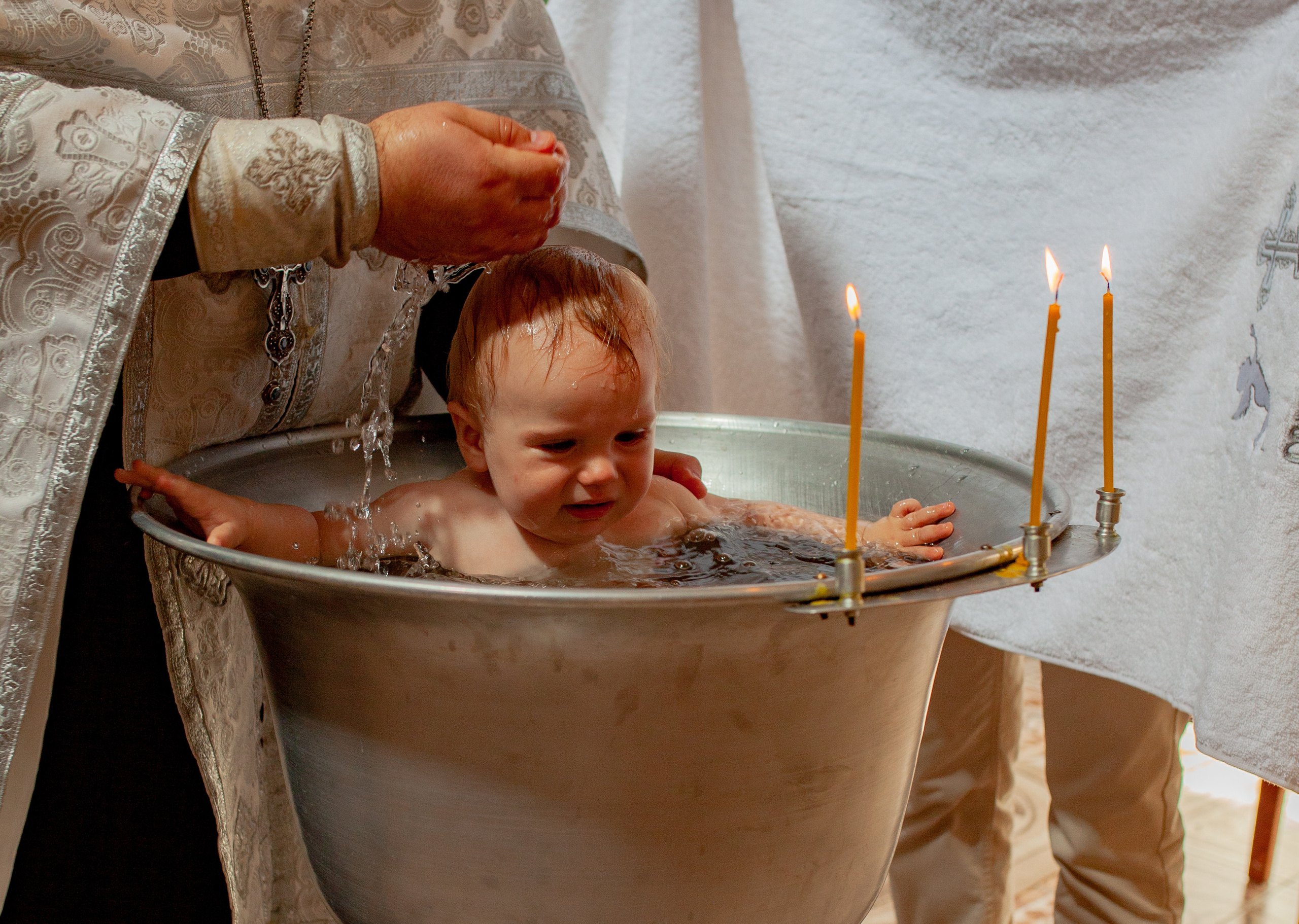 Съемка крестин. Фотограф новорожденных и семей с детьми Севастополь