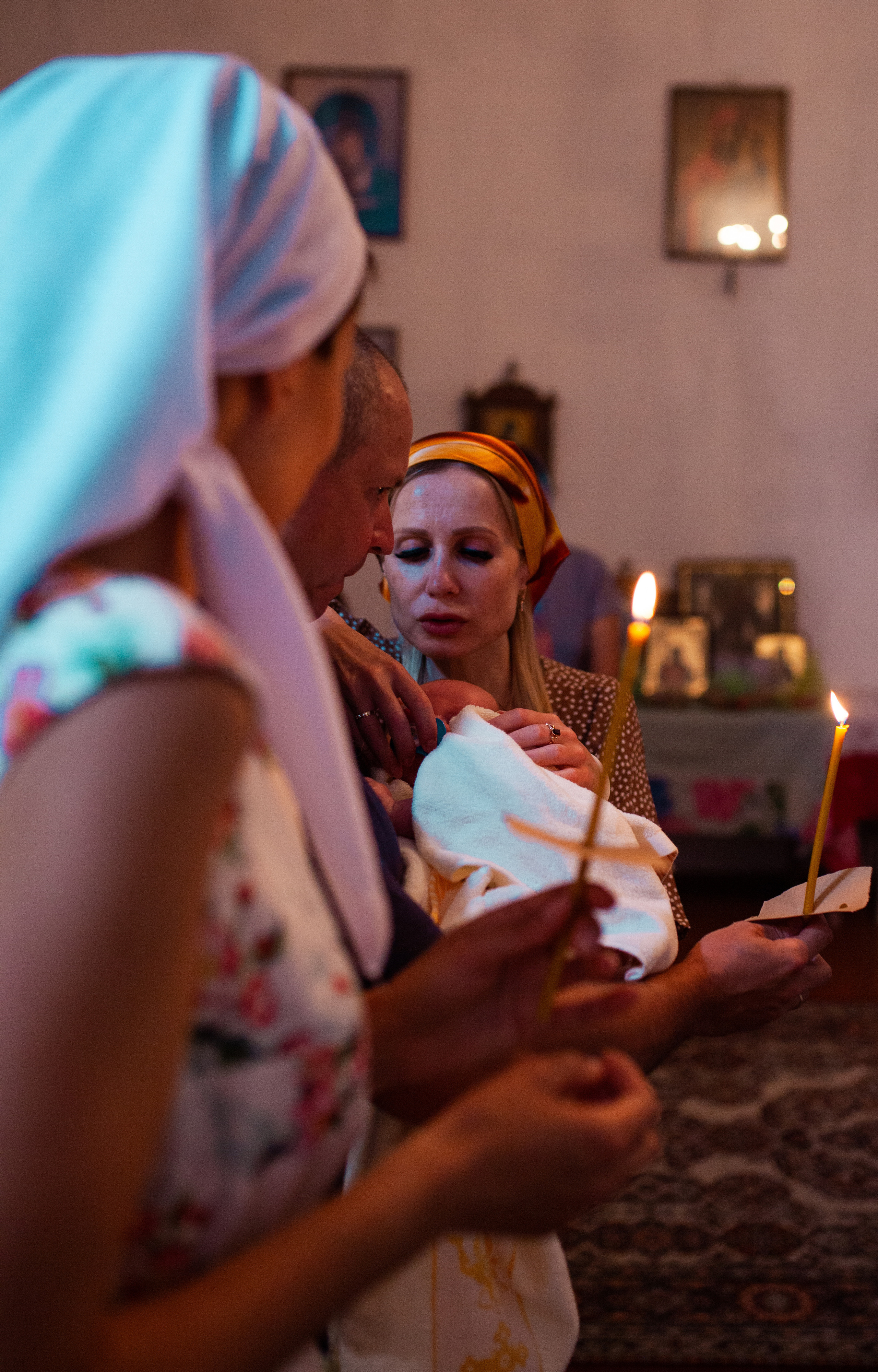 Съемка крестин. Фотограф новорожденных и семей с детьми Севастополь