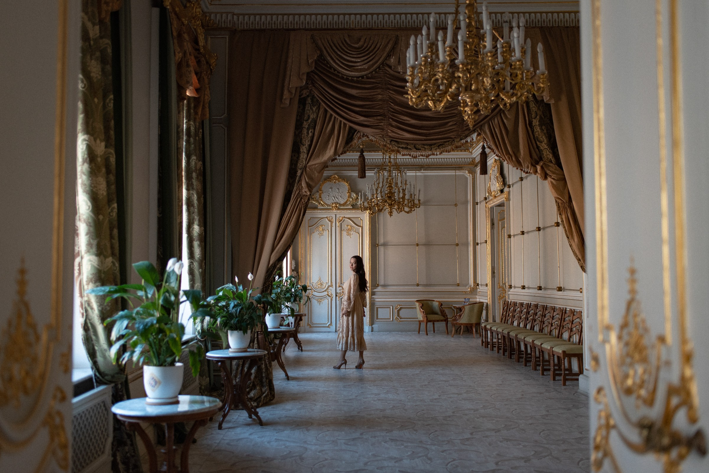 Индивидуальная фотосессия в Особняке А. А. Половцева, фотосессия в Доме Архитектора