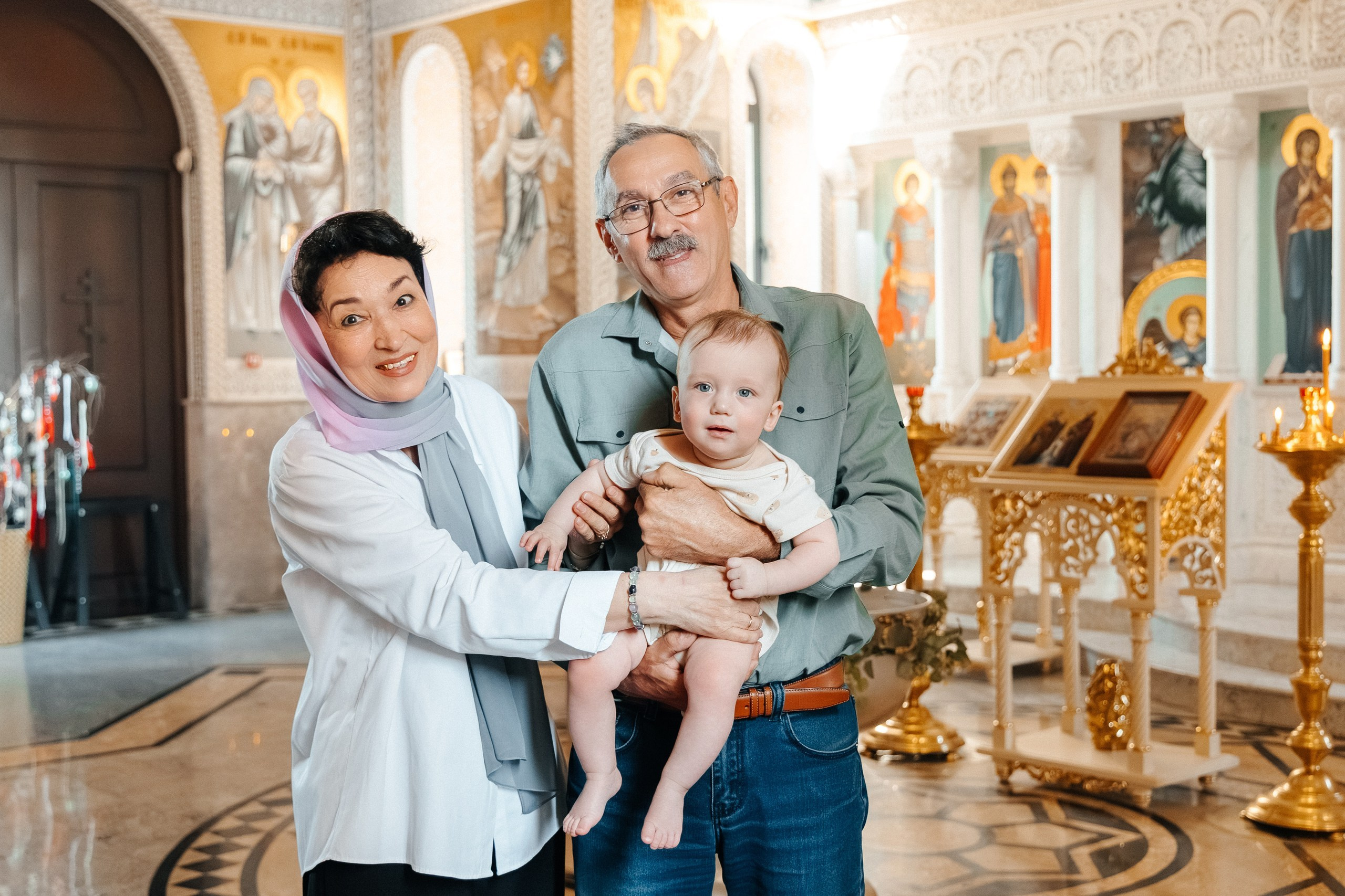 Крещение | Храм в Родных Просторах. Фотограф Марина Верятинская | Краснодар