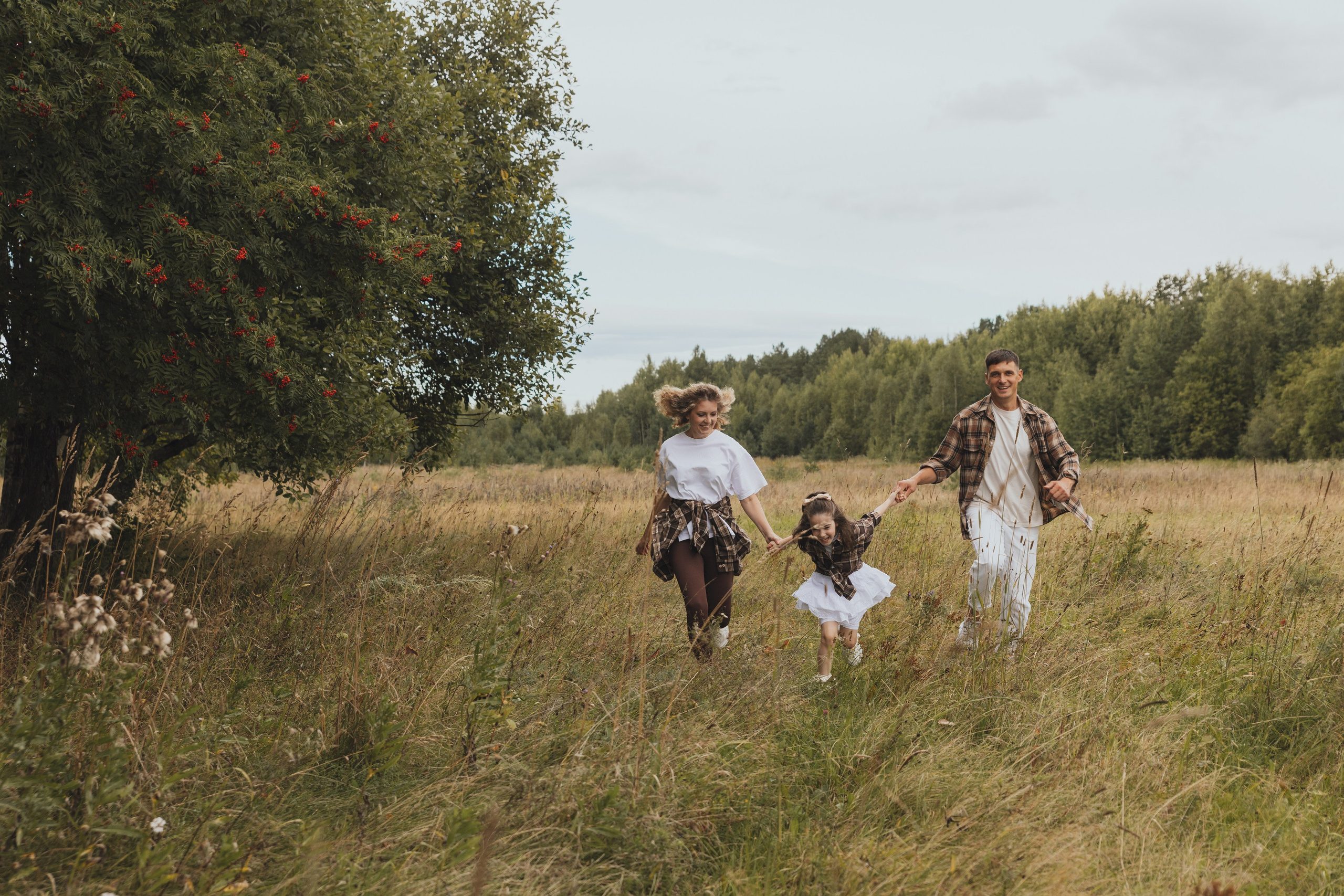 Саша, Наташа и дочка Ксюша. Фотограф в Нижнем Новгороде Креава Ира