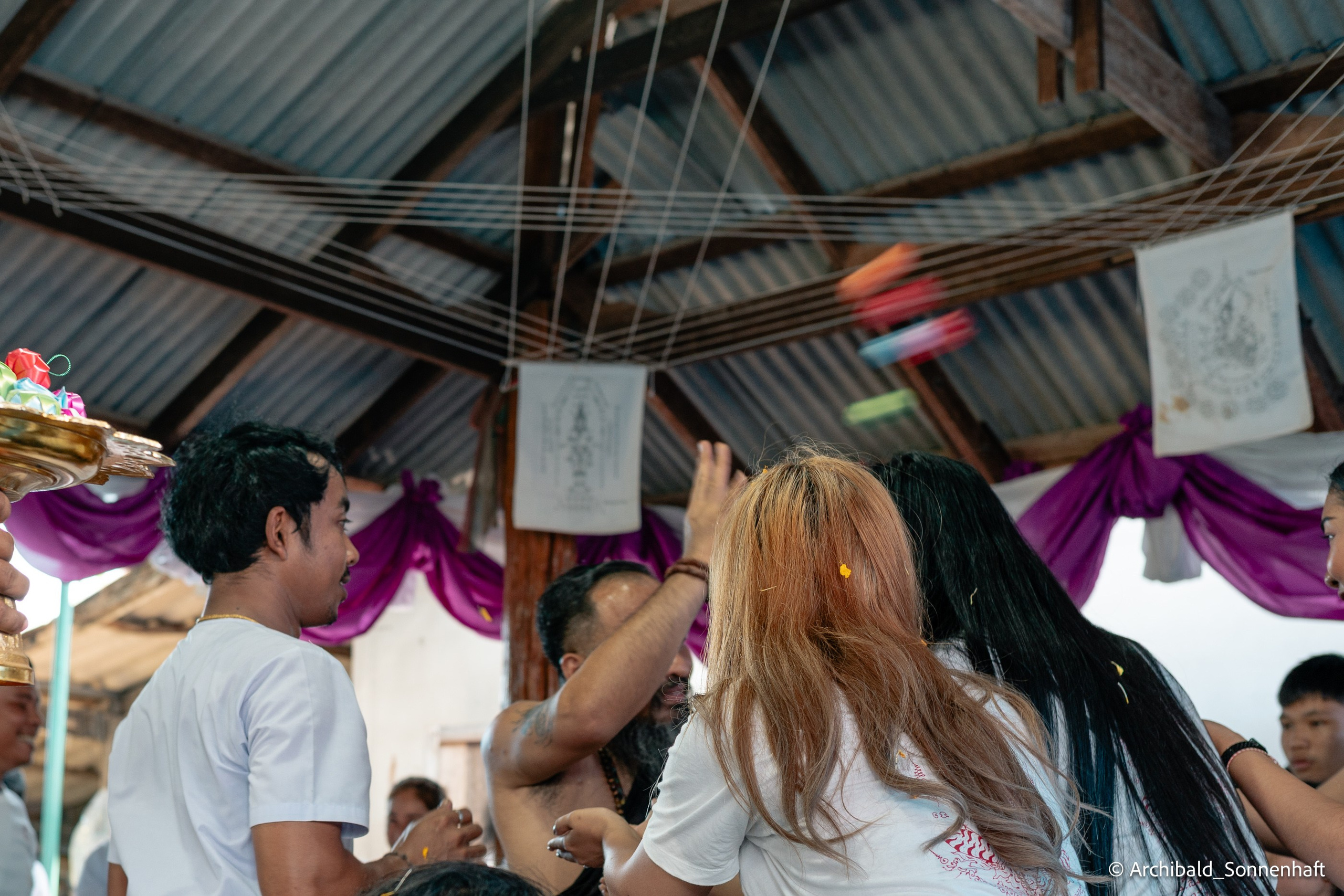 Thai monk. Photographer in Guangzhou, China. Archibald Sonnenhaft