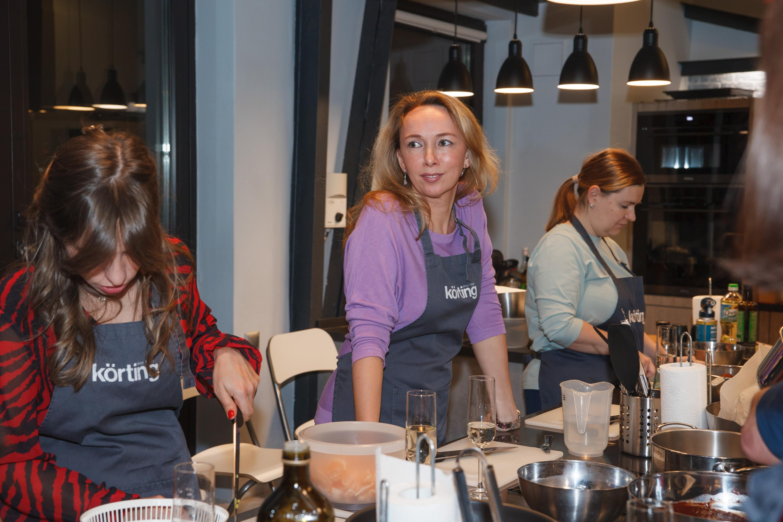 Фотосъемка корпоративного мастер-класса по приготовлению блюд. Свадебный и репортажный фотограф (Москва, Королев и другие)