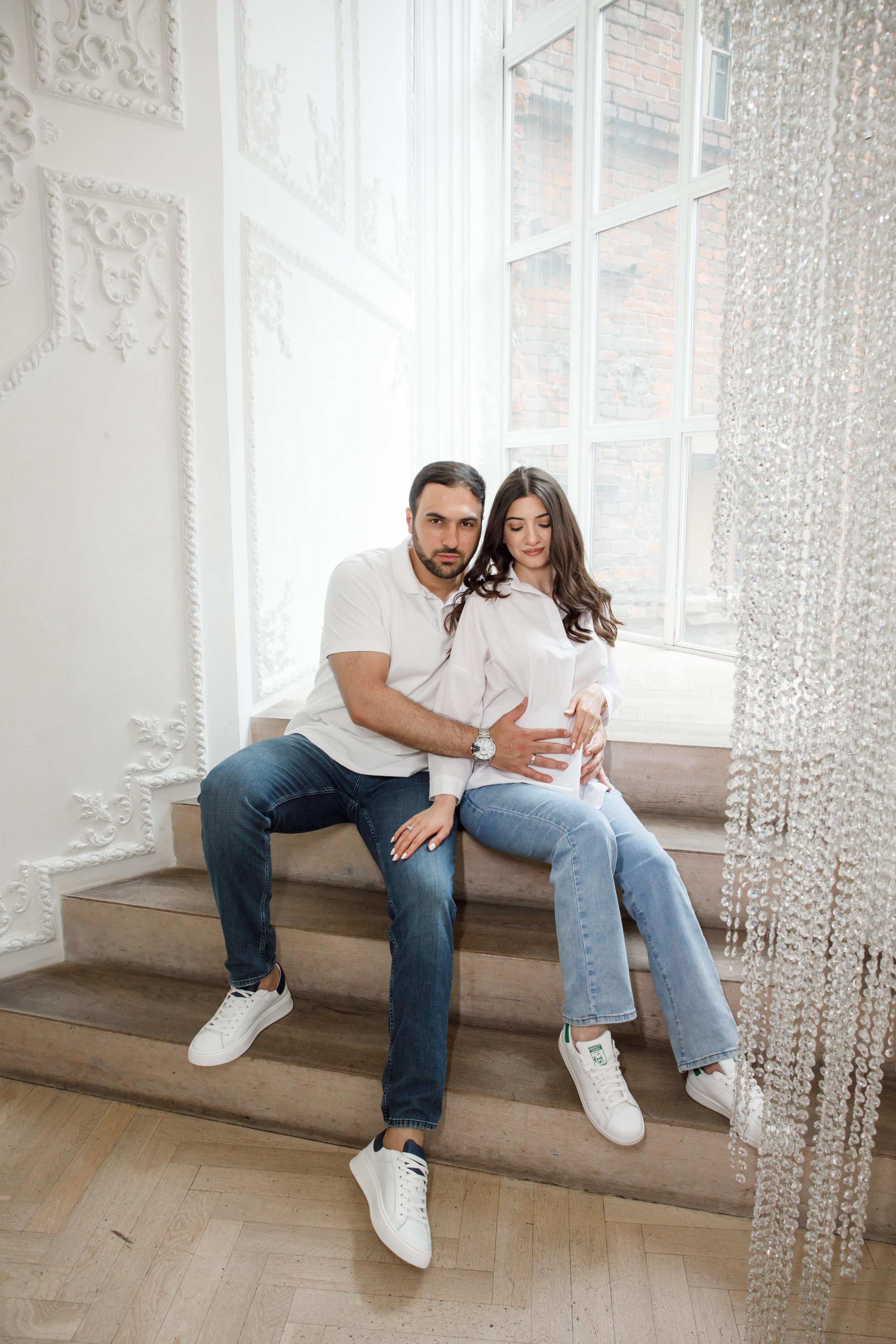 Фотосессия беременности в Famous Studios. Свадебный и репортажный фотограф (Москва, Королев и другие)