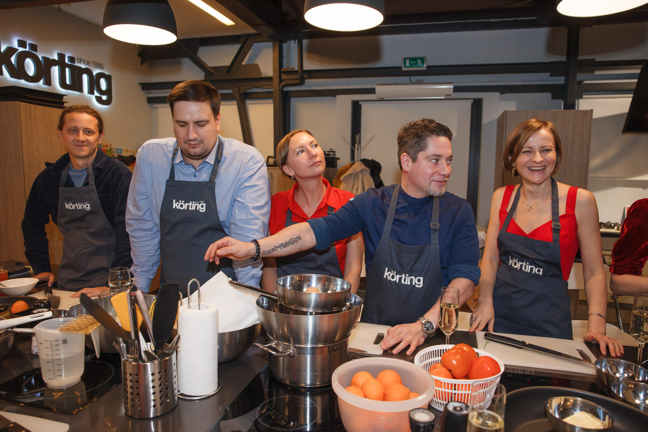 Фотосъемка корпоративного мастер-класса по приготовлению блюд. Свадебный и репортажный фотограф (Москва, Королев и другие)