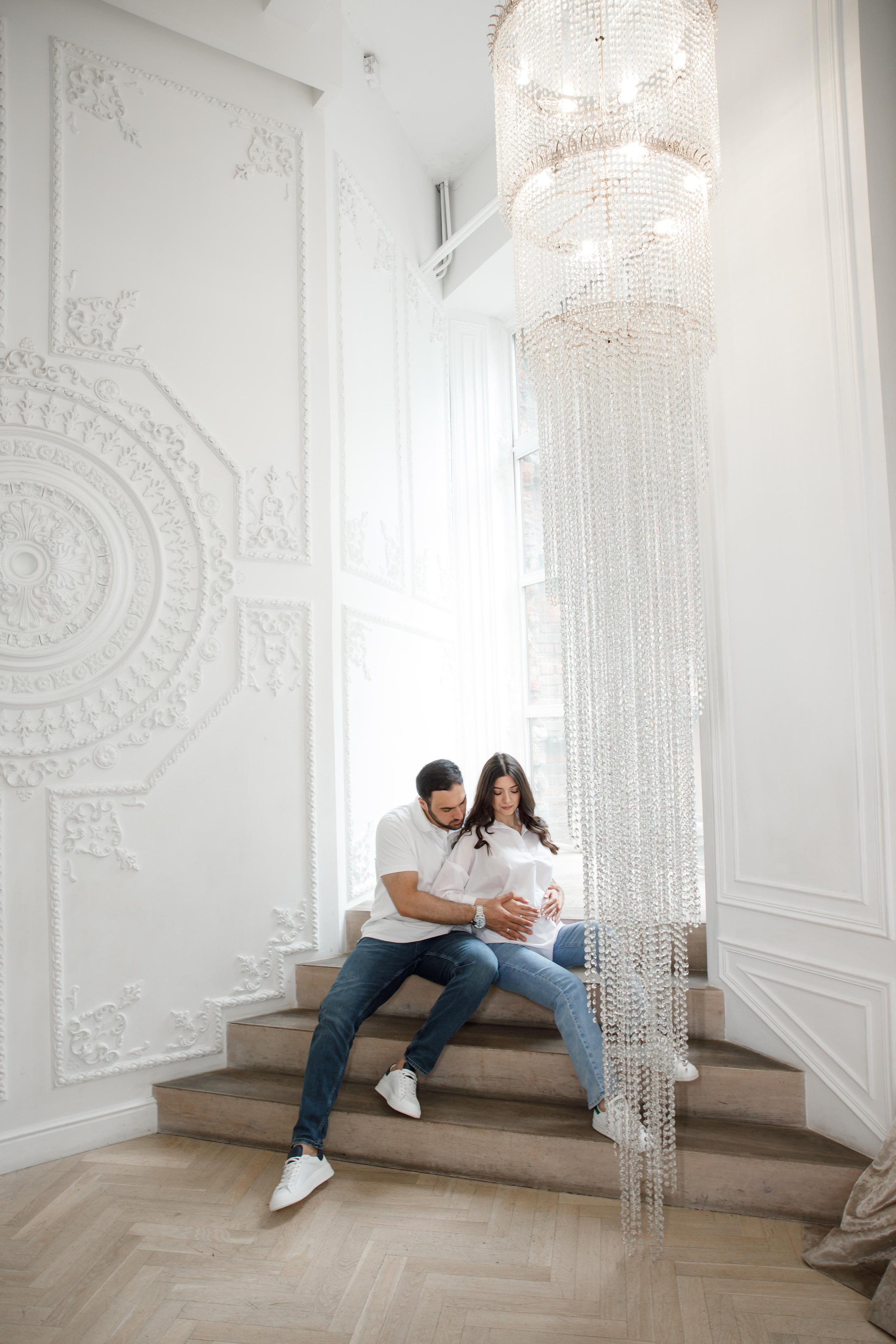 Фотосессия беременности в Famous Studios. Свадебный и репортажный фотограф (Москва, Королев и другие)