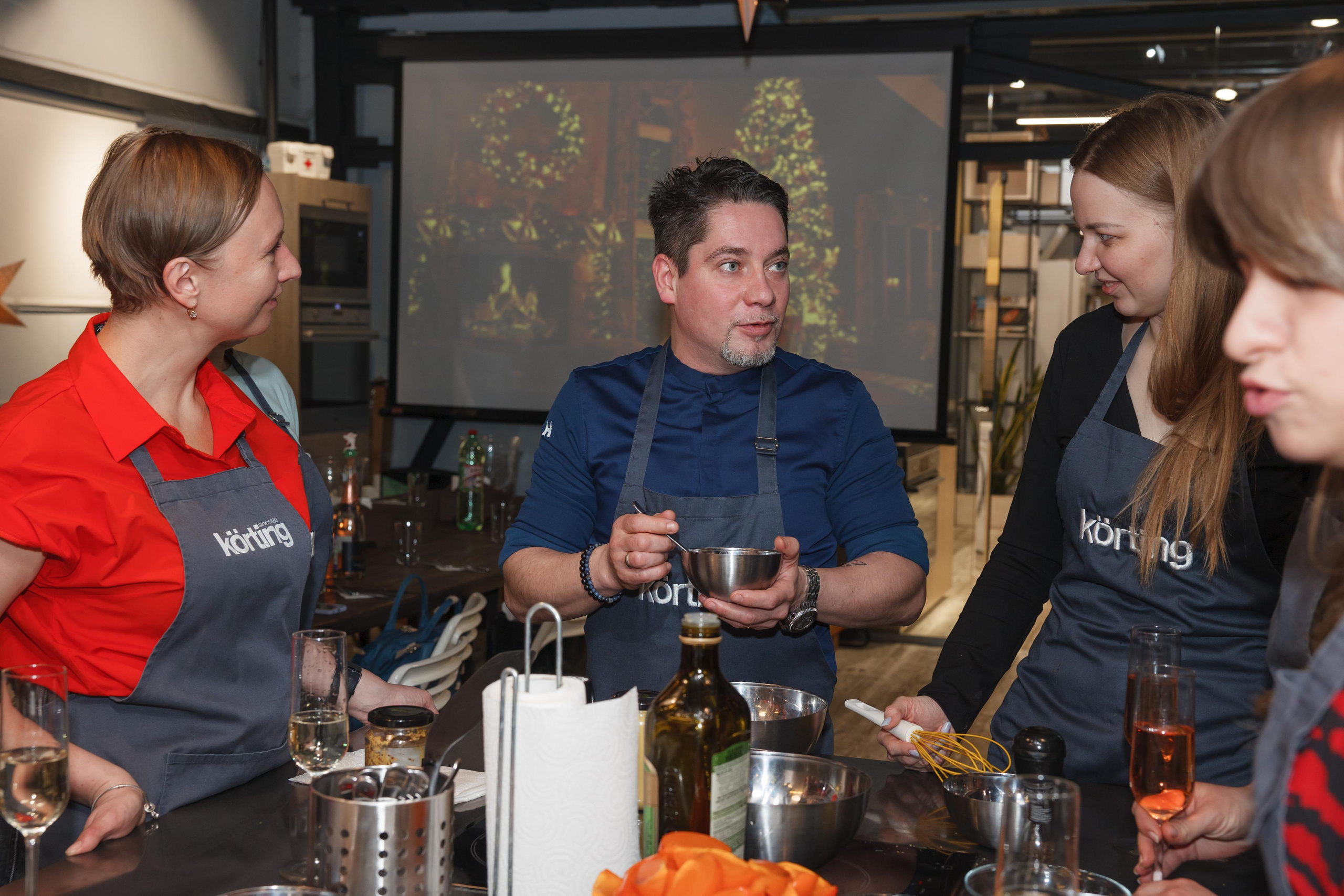 Фотосъемка корпоративного мастер-класса по приготовлению блюд. Свадебный и репортажный фотограф (Москва, Королев и другие)