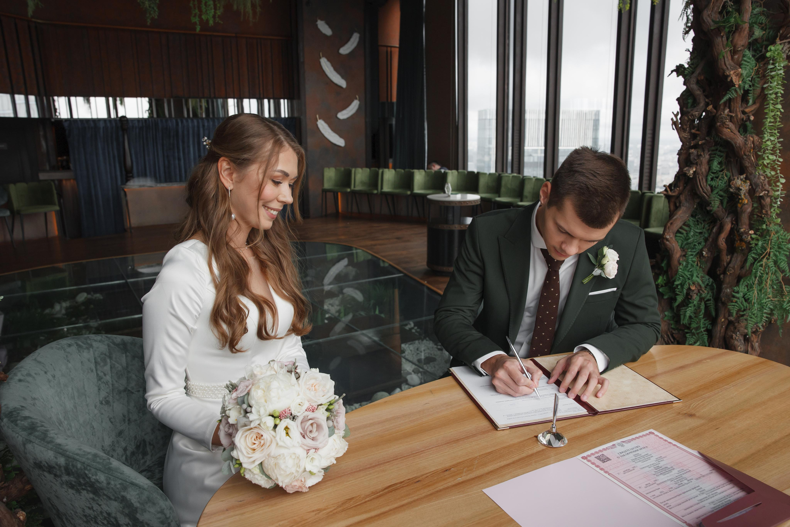 Регистрация брака в Birds. Свадебный и репортажный фотограф (Москва, Королев и другие)