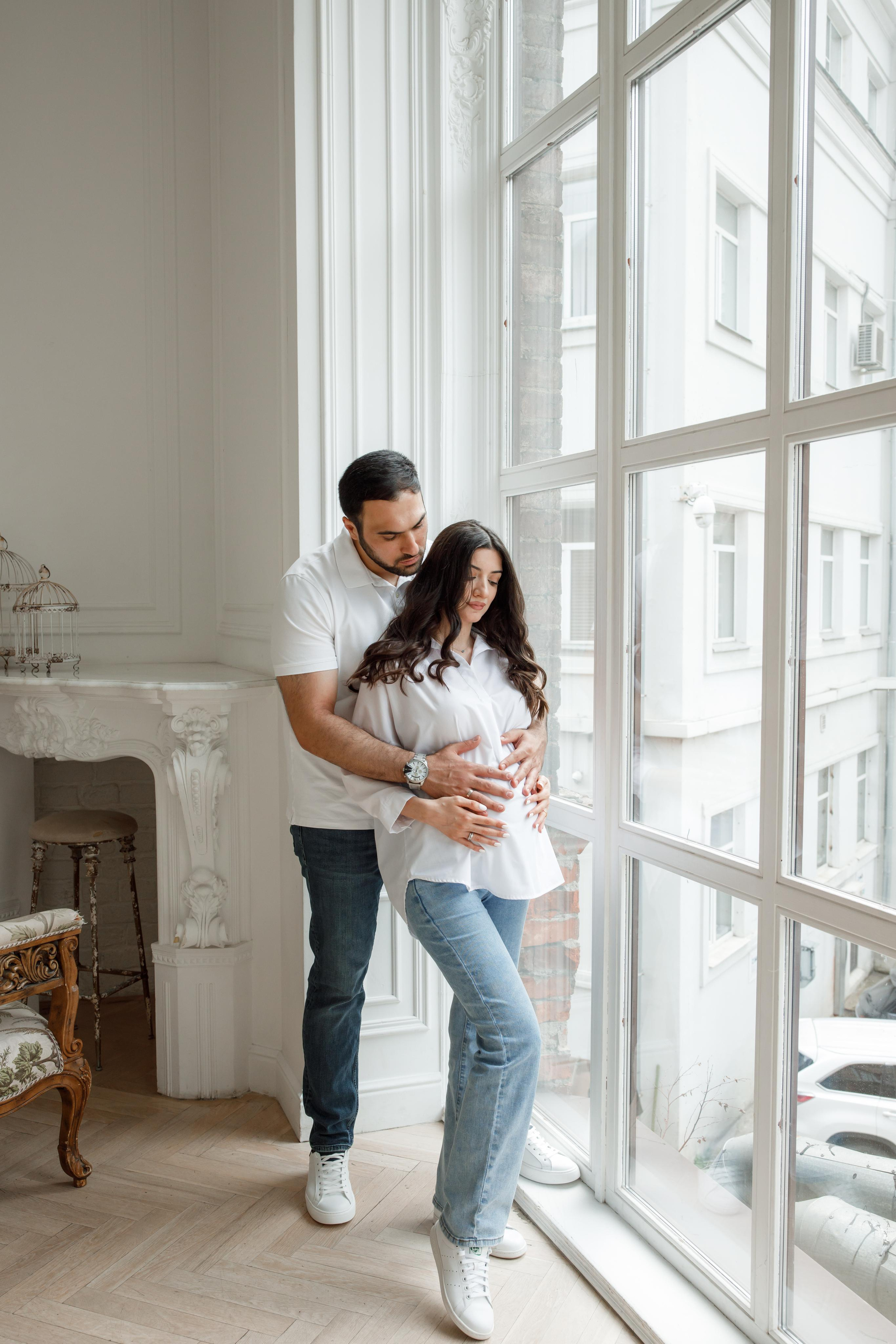 Фотосессия беременности в Famous Studios. Свадебный и репортажный фотограф (Москва, Королев и другие)