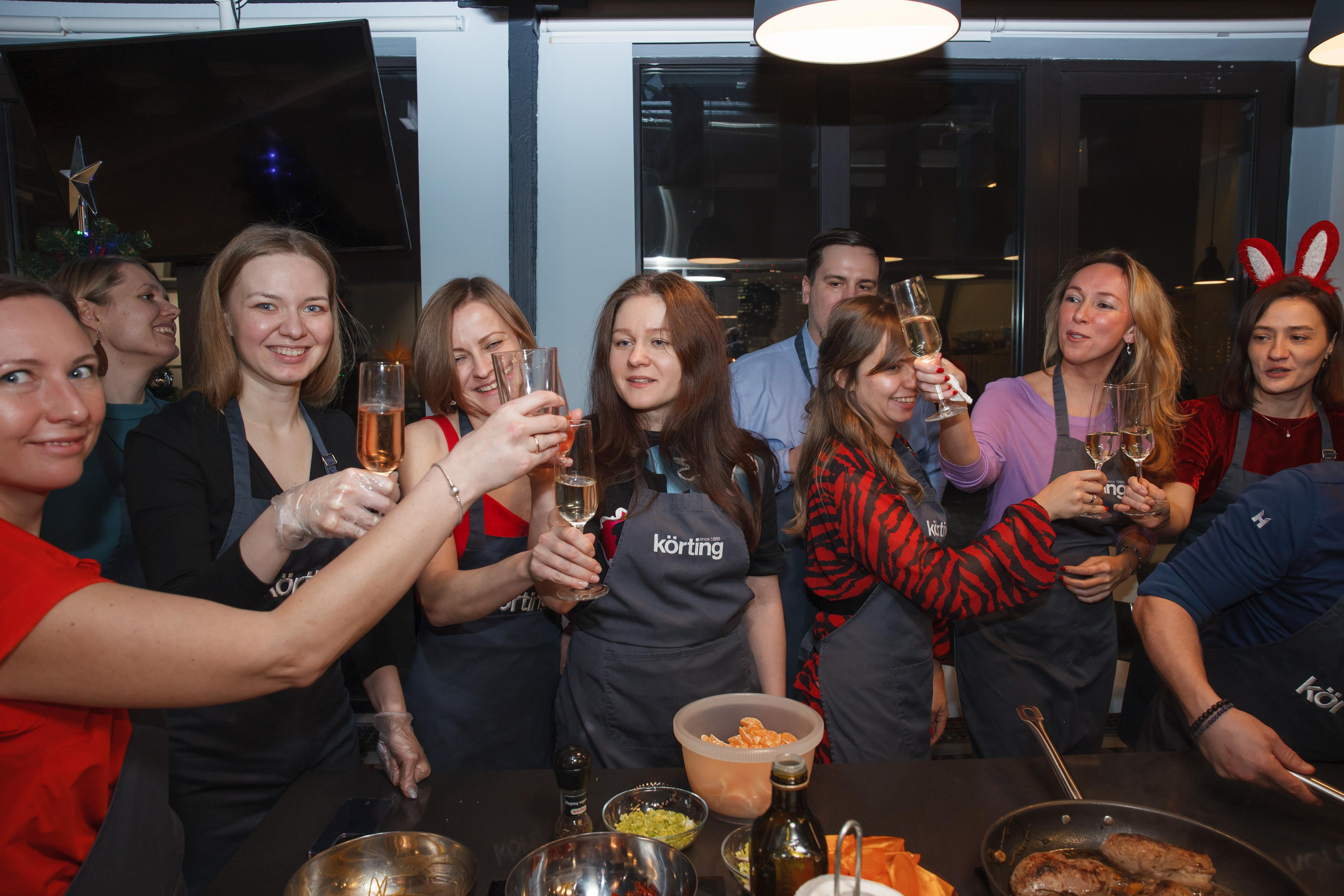 Фотосъемка корпоративного мастер-класса по приготовлению блюд. Свадебный и репортажный фотограф (Москва, Королев и другие)